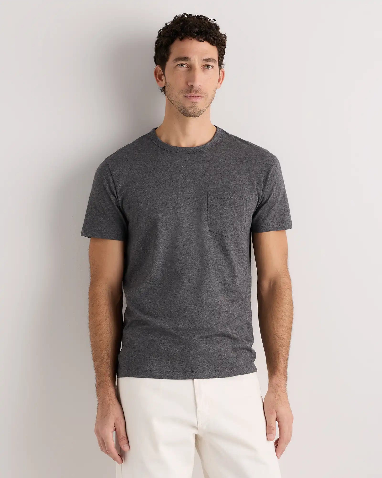 100% Pima Cotton Luxe Touch Pocket Tee