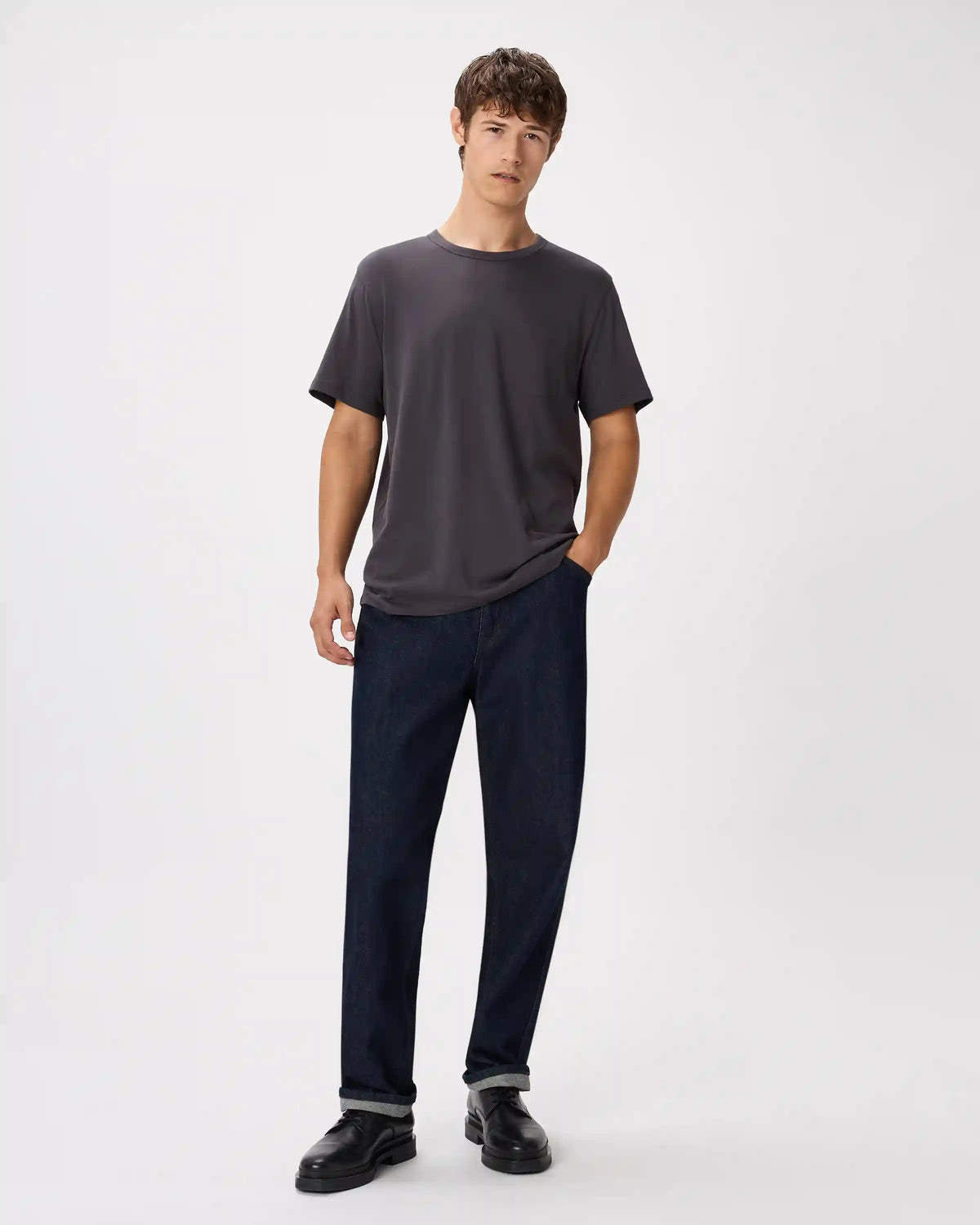 100% Pima Cotton Luxe Touch Pocket Tee