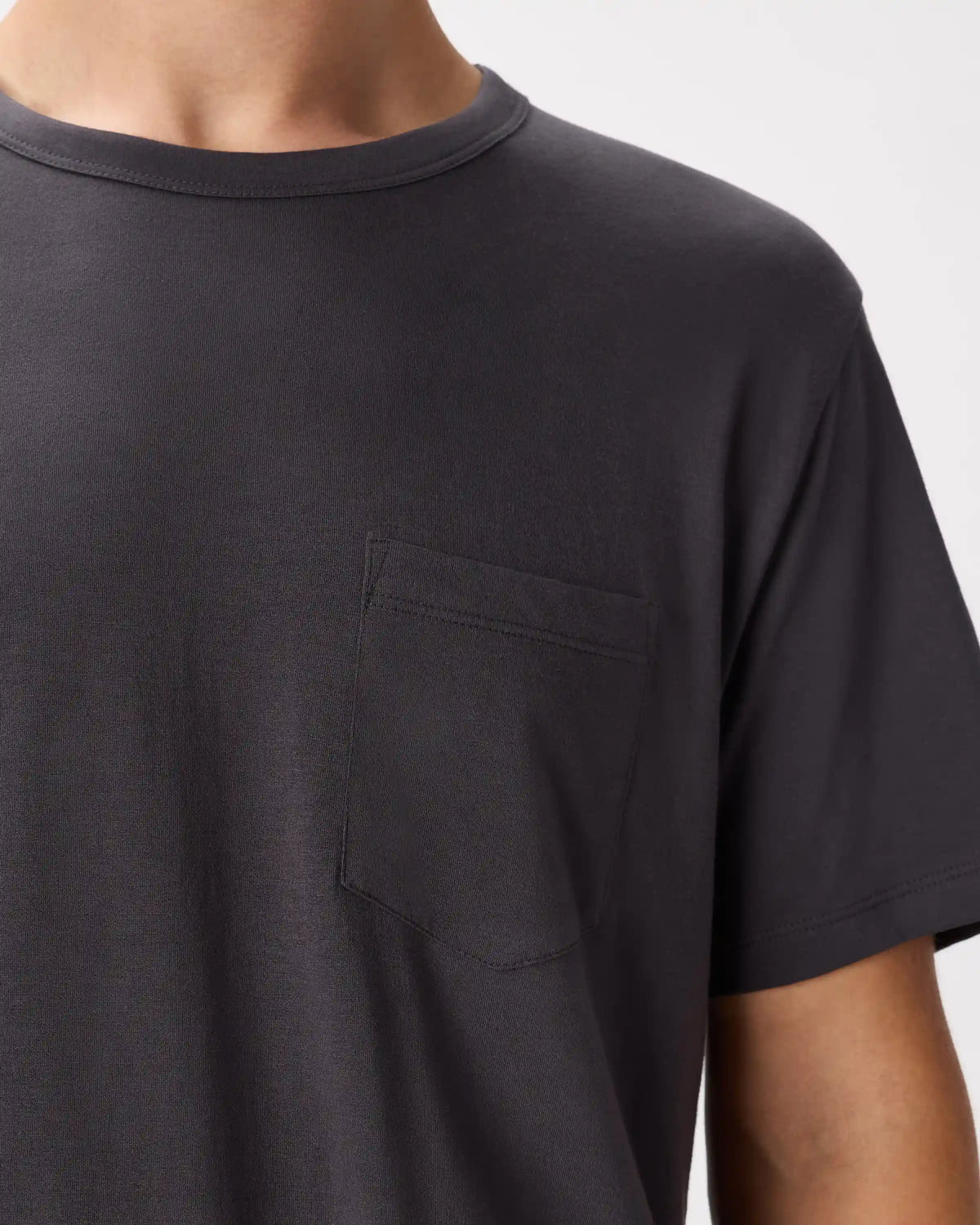 100% Pima Cotton Luxe Touch Pocket Tee