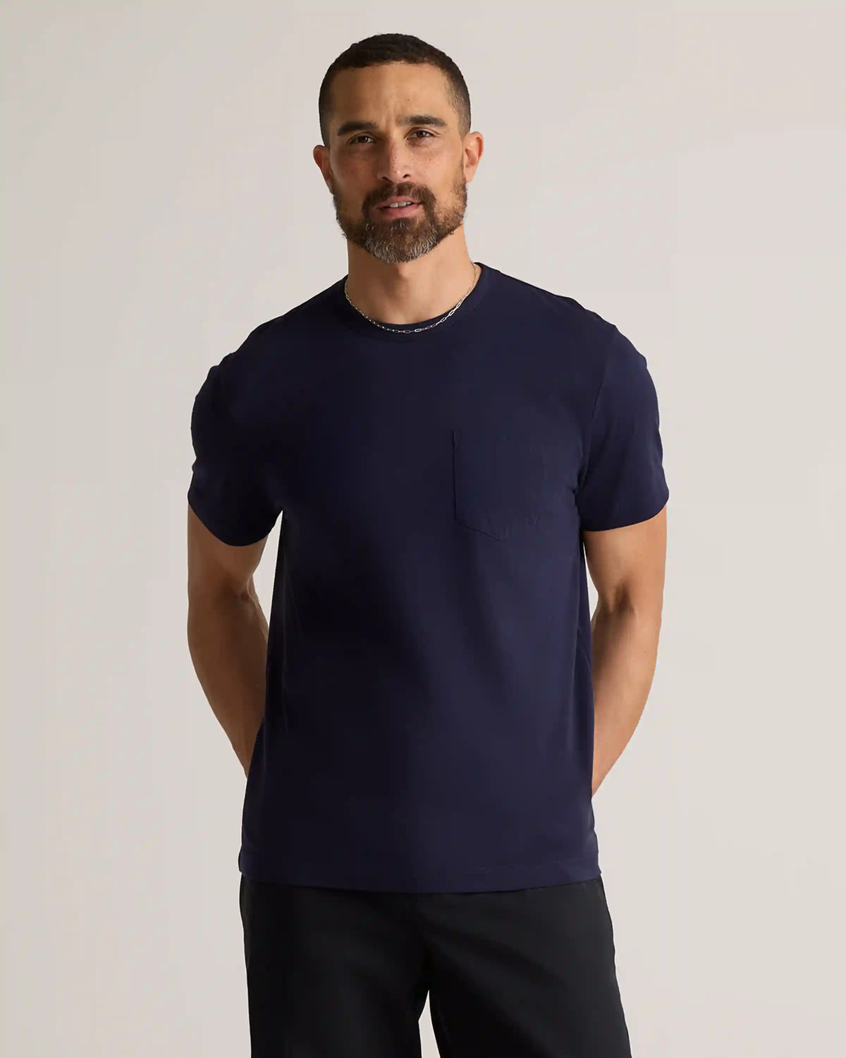 100% Pima Cotton Luxe Touch Pocket Tee