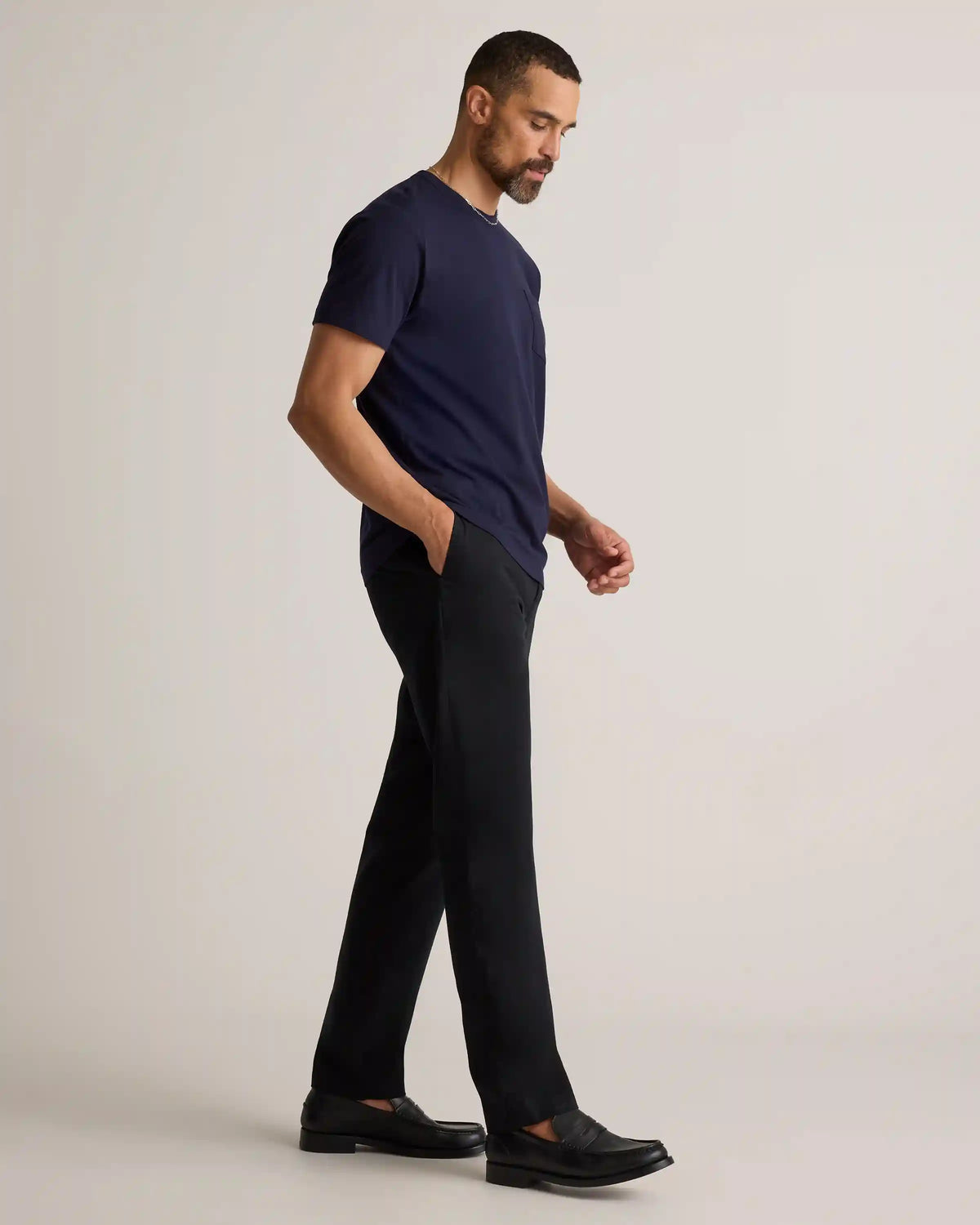 100% Pima Cotton Luxe Touch Pocket Tee