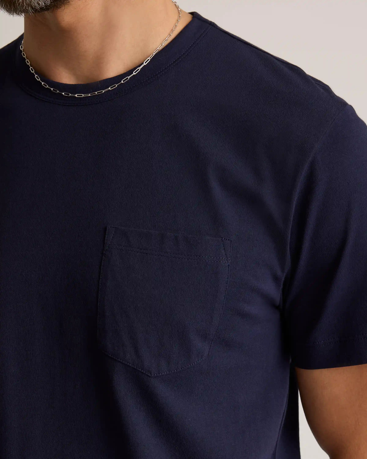 100% Pima Cotton Luxe Touch Pocket Tee