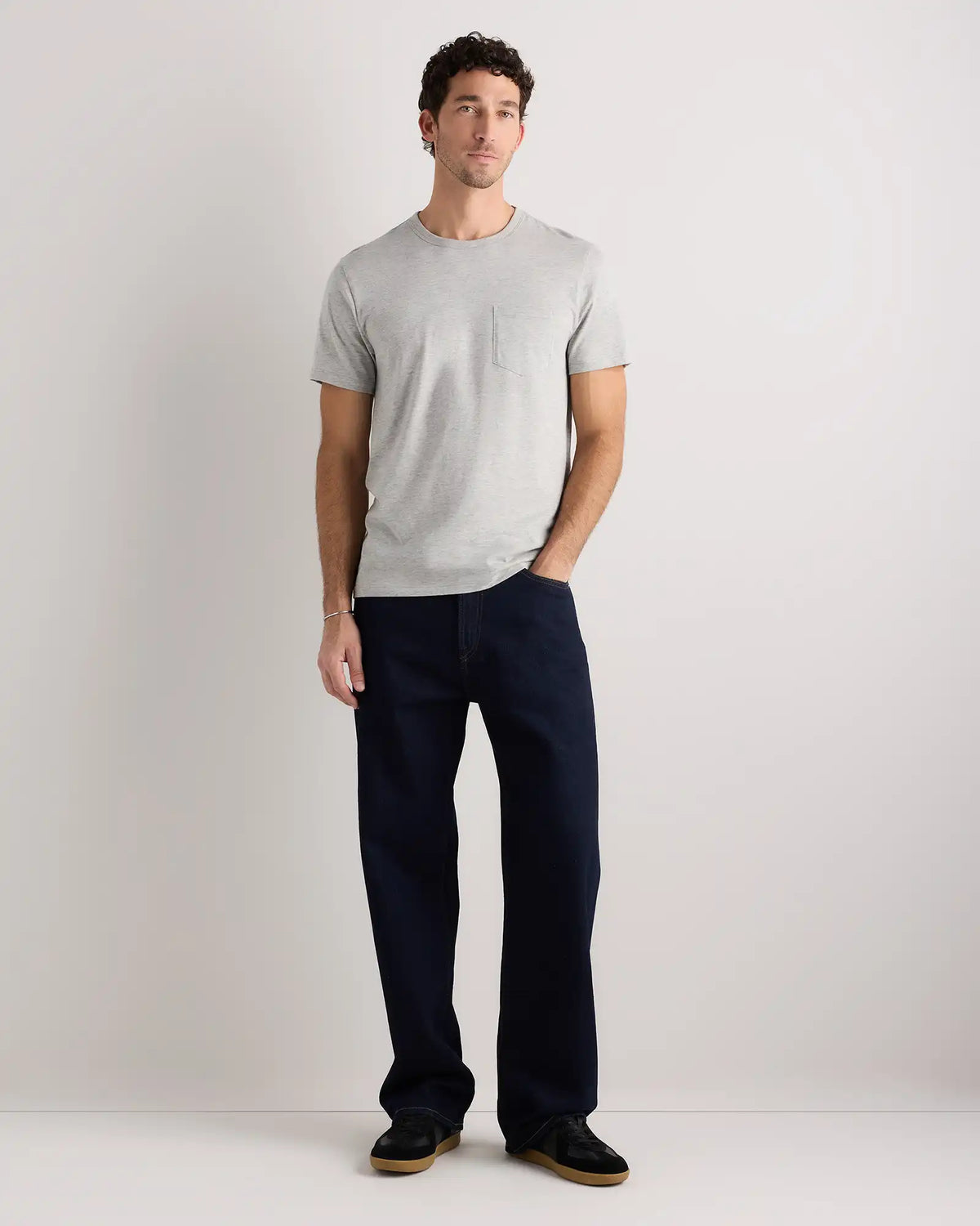 100% Pima Cotton Luxe Touch Pocket Tee
