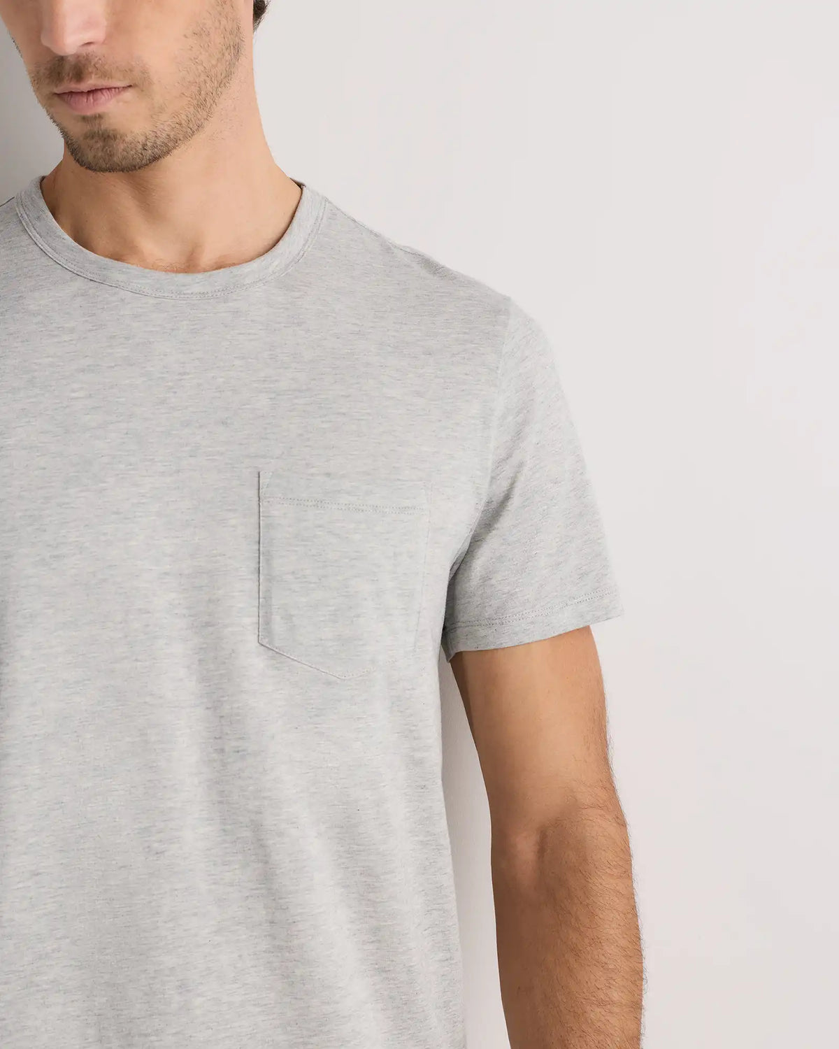 100% Pima Cotton Luxe Touch Pocket Tee