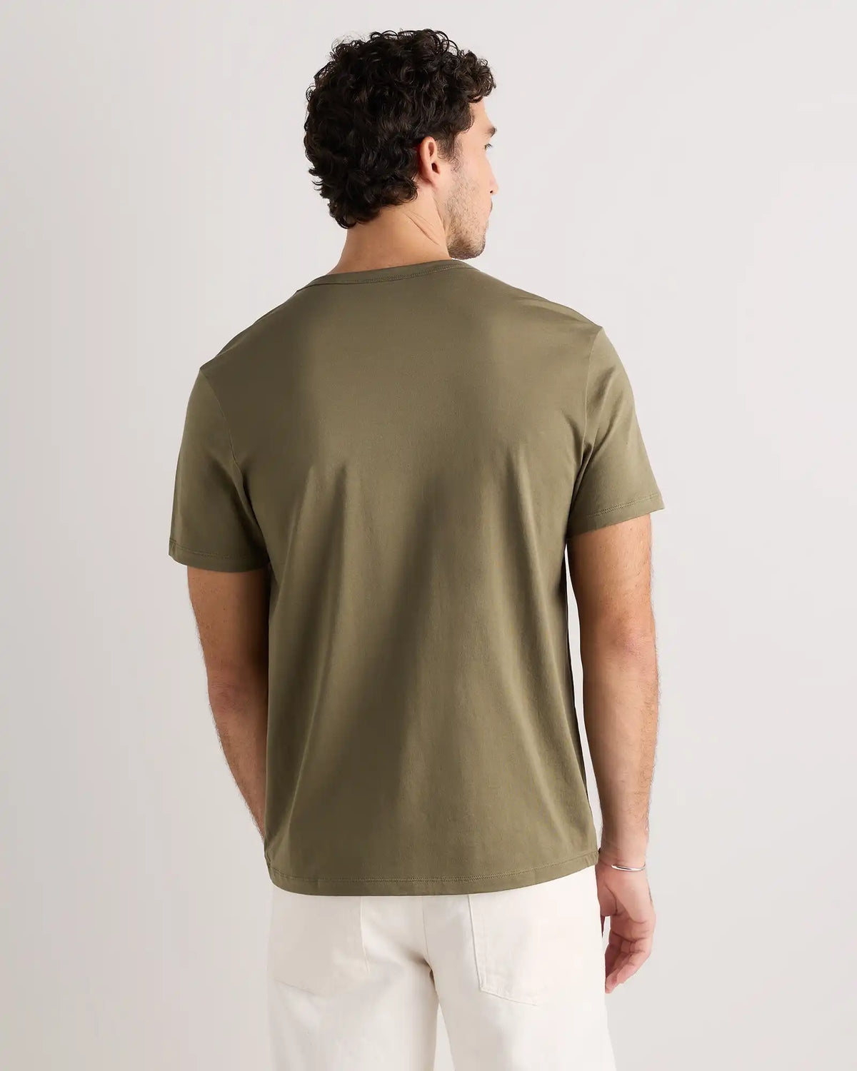 100% Pima Cotton Luxe Touch Pocket Tee