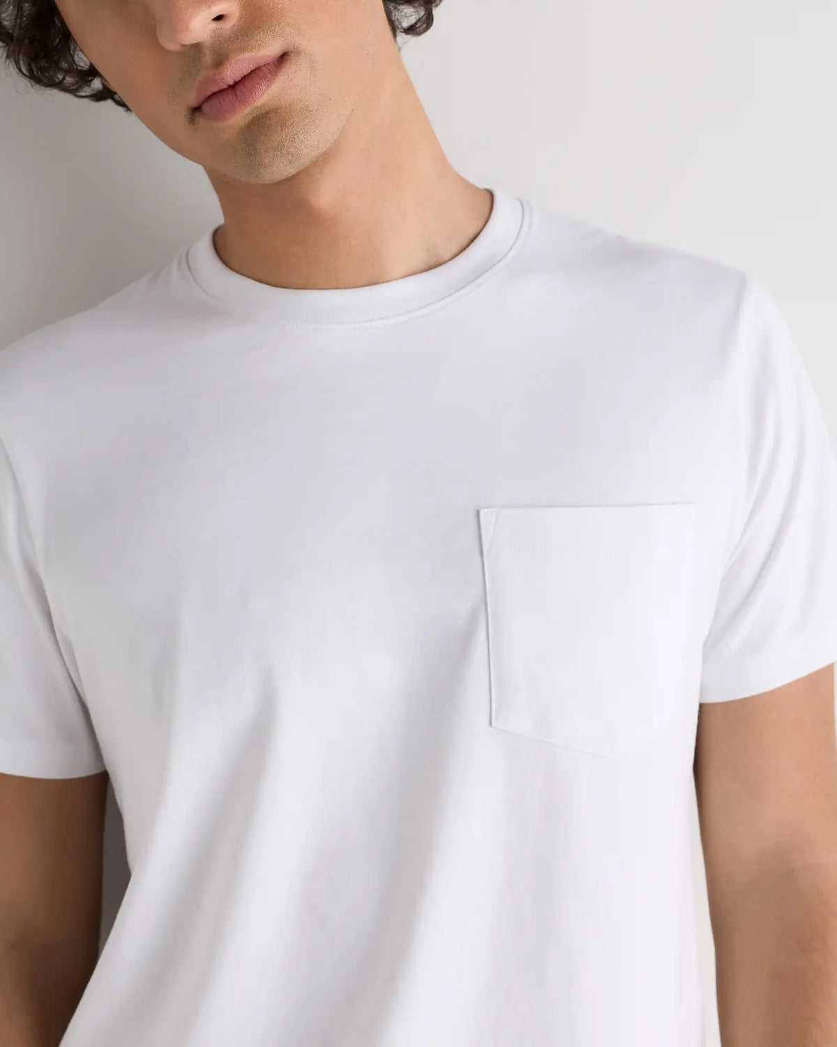 100% Pima Cotton Luxe Touch Pocket Tee