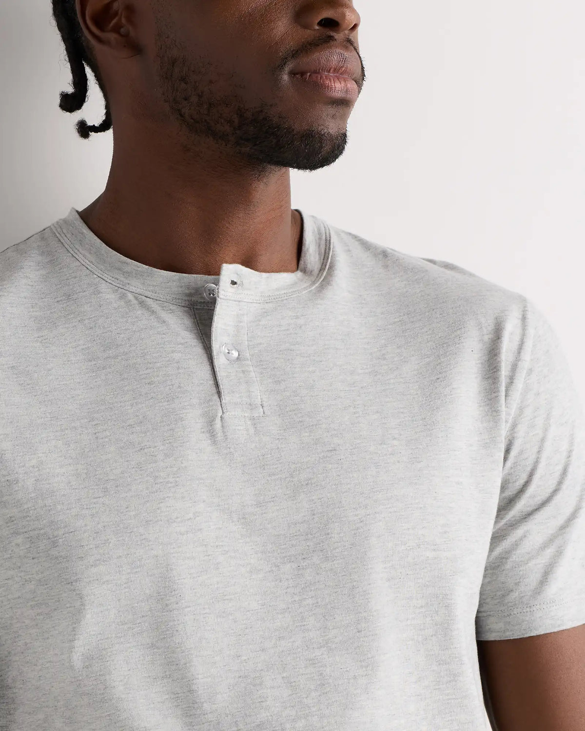 100% Pima Cotton Luxe Touch Henley