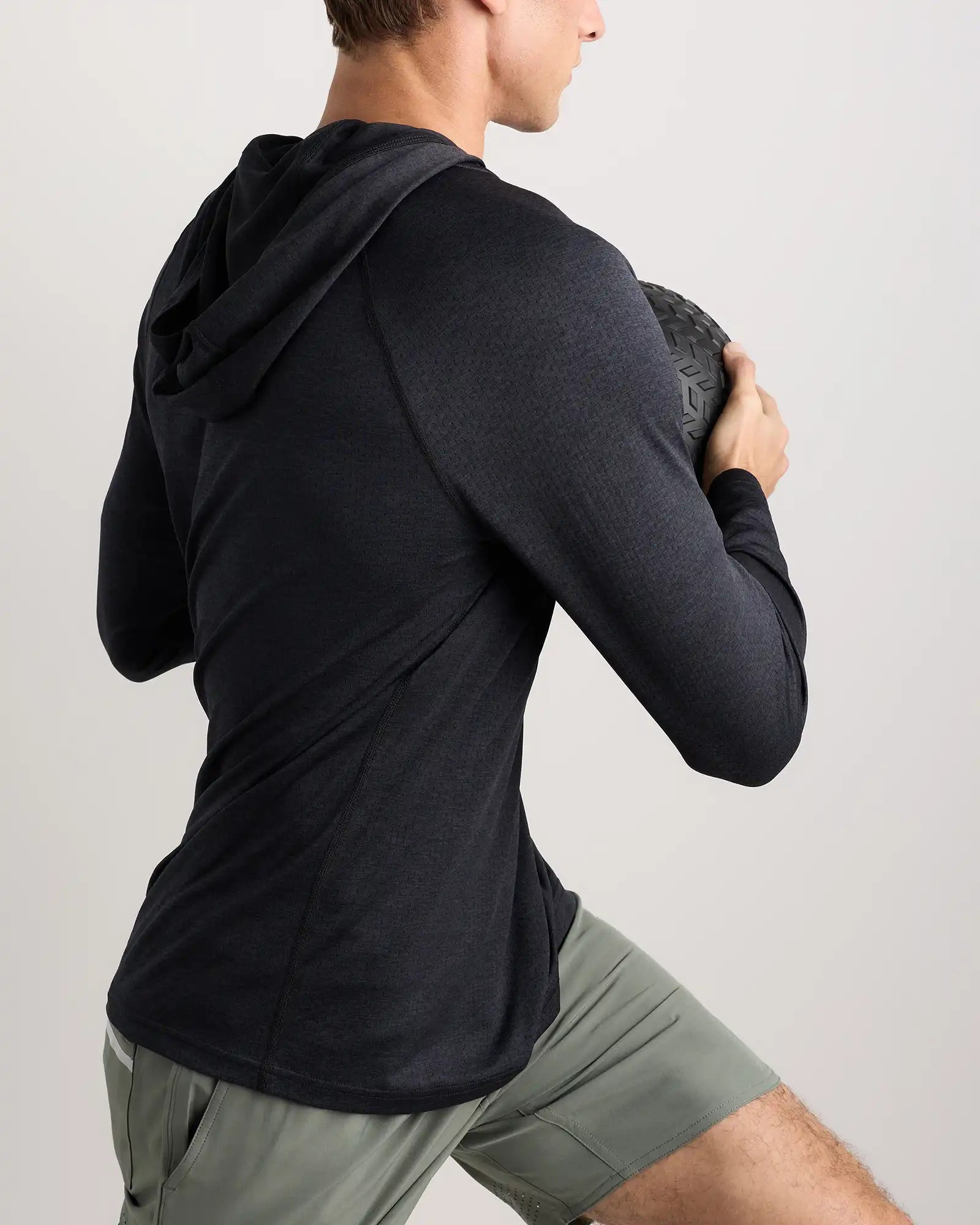 Mesh Performance Training Quarter Zip Hoodie