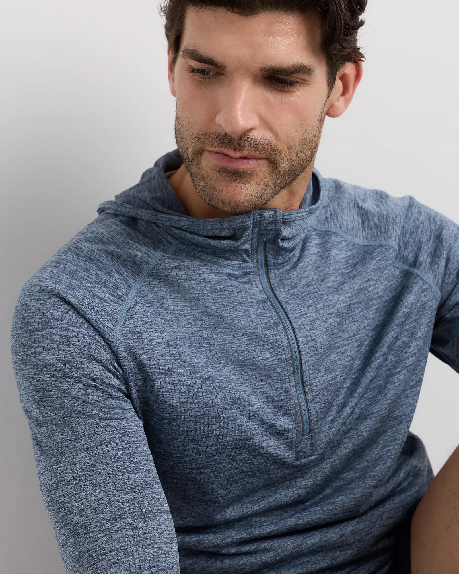Mesh Performance Training Quarter Zip Hoodie