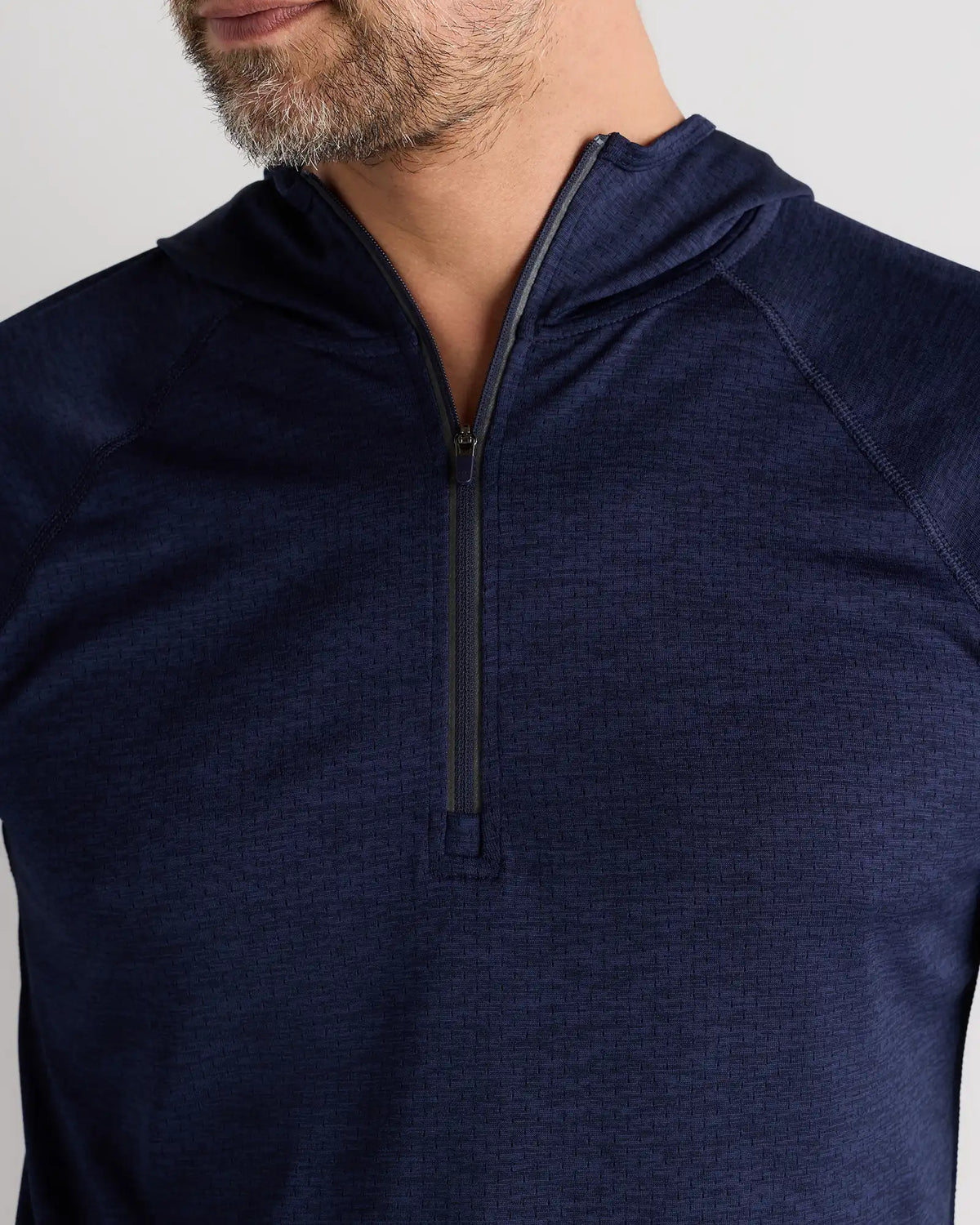 Mesh Performance Training Quarter Zip Hoodie