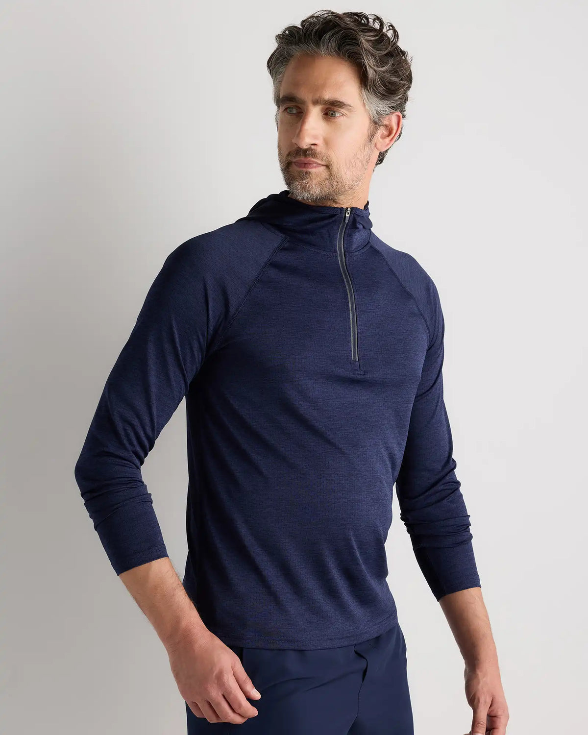 Mesh Performance Training Quarter Zip Hoodie