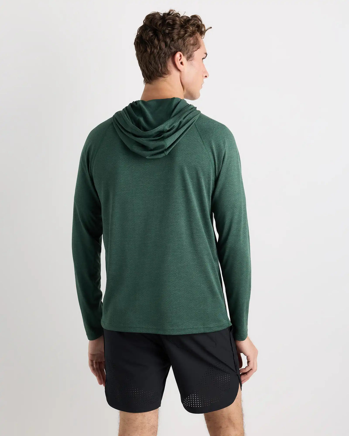 Mesh Performance Training Quarter Zip Hoodie