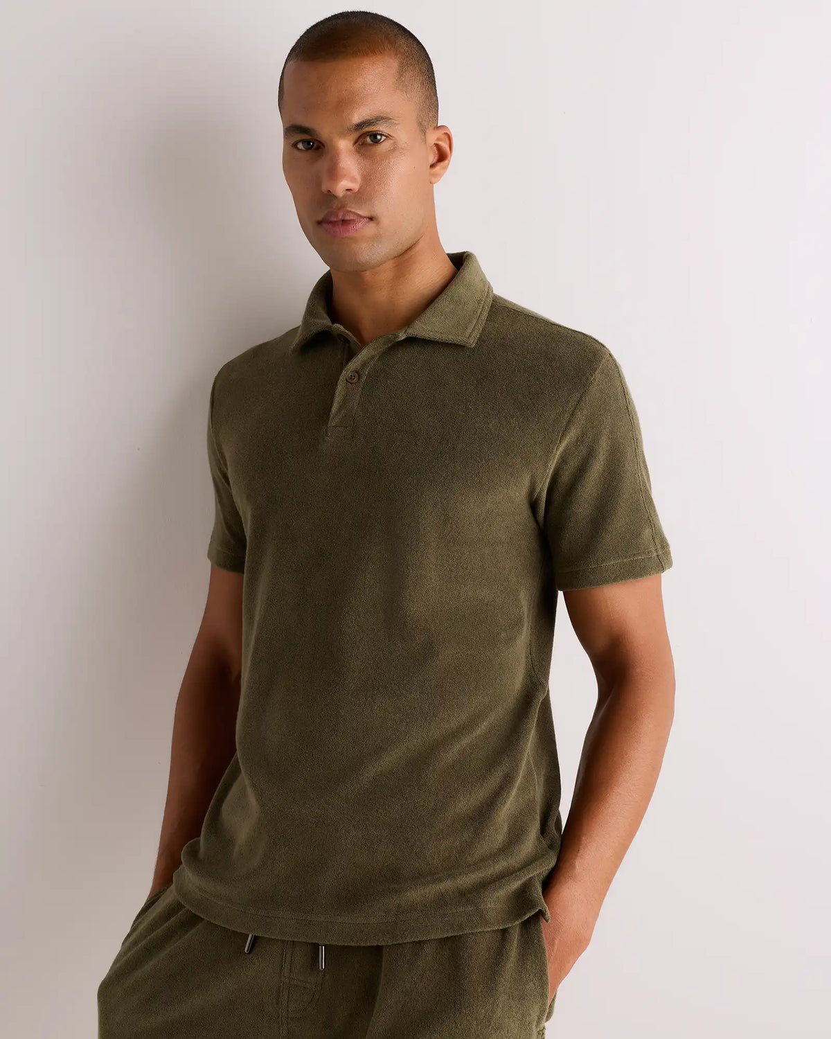 100% Organic Cotton Terry Towel Polo