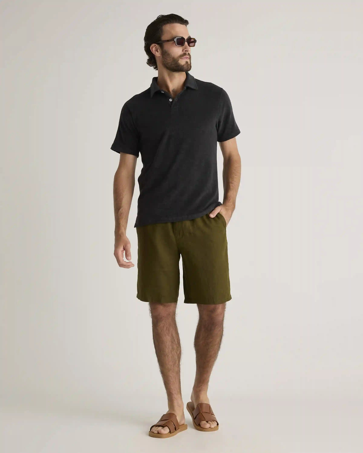 100% Organic Cotton Terry Towel Polo