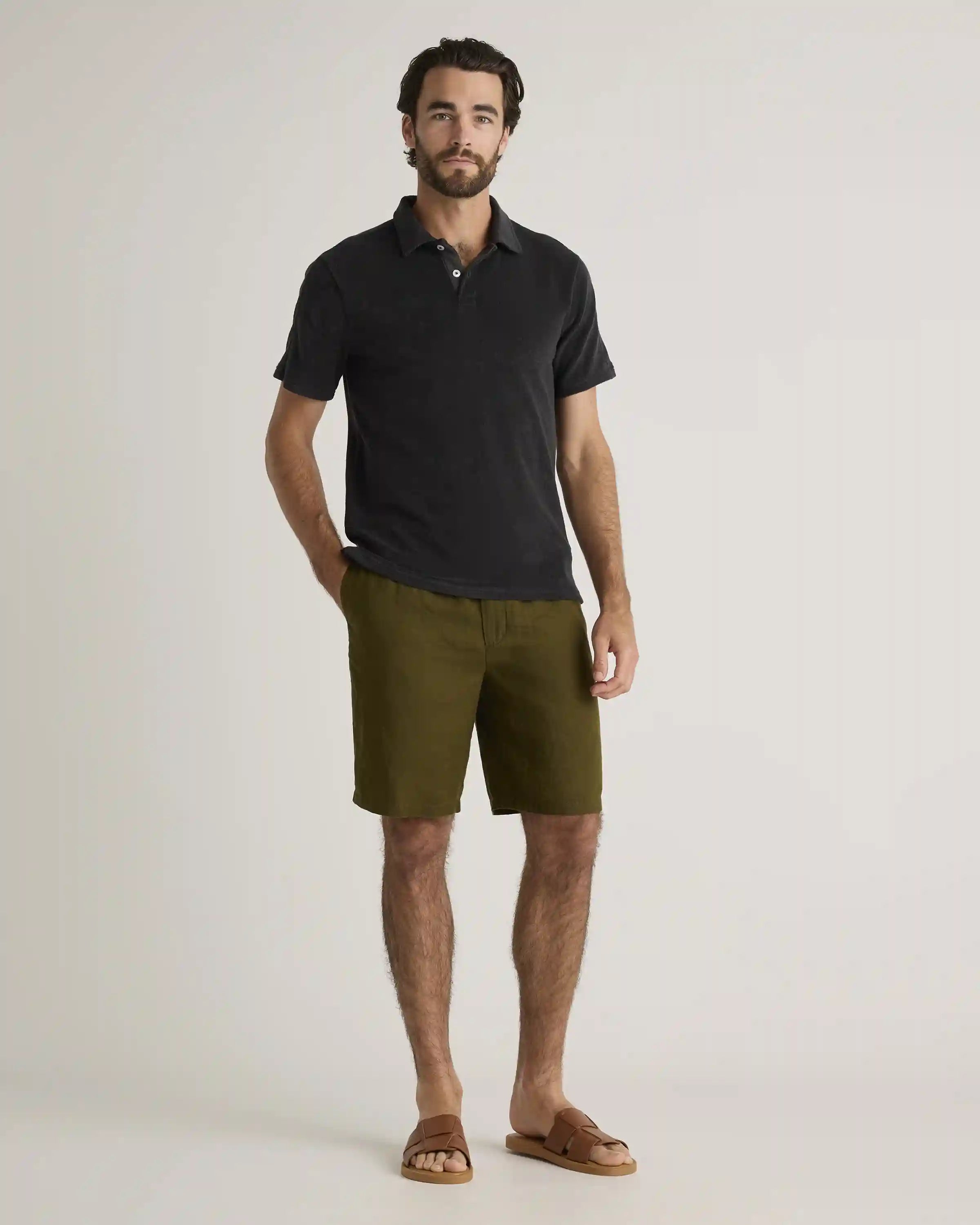 100% Organic Cotton Terry Towel Polo