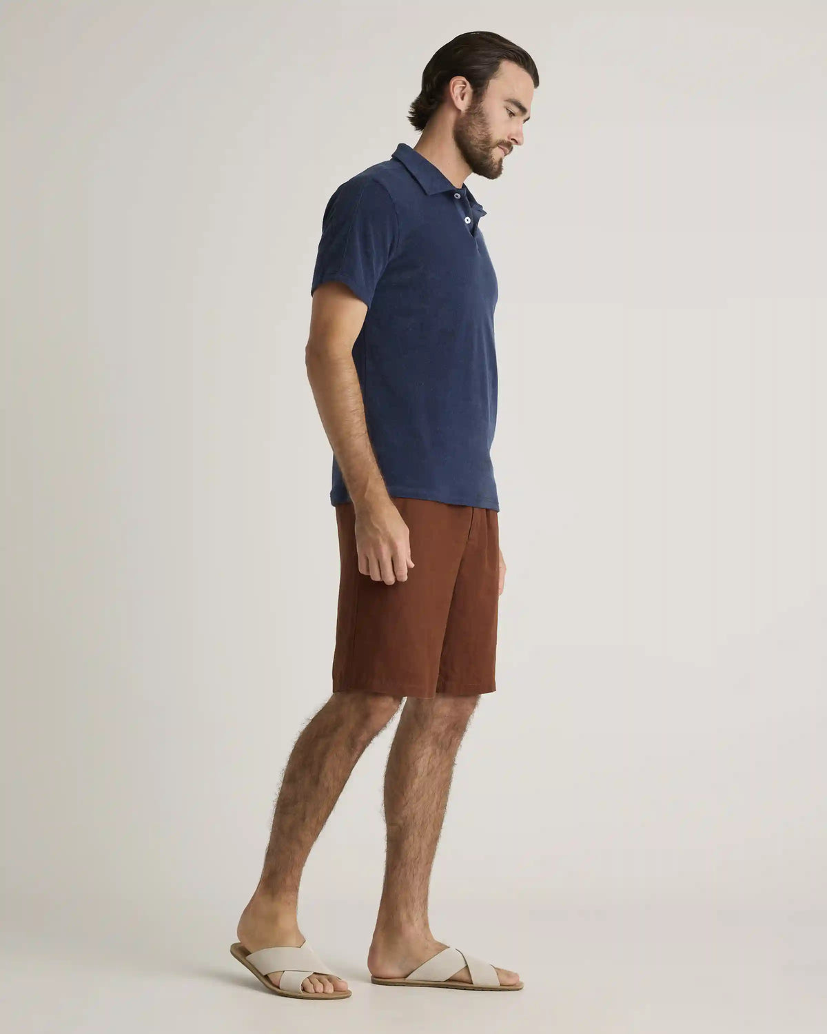 100% Organic Cotton Terry Towel Polo