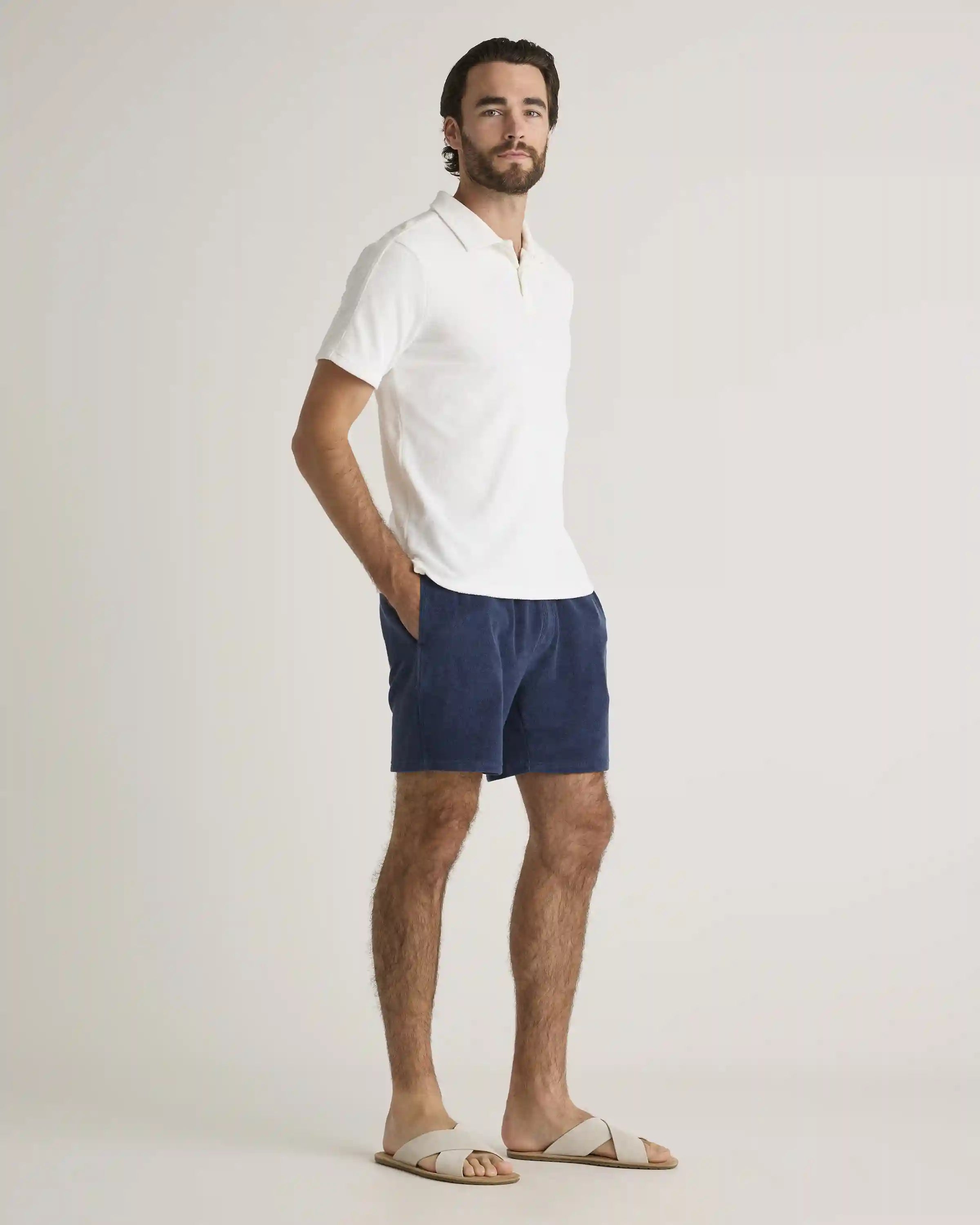 100% Organic Cotton Terry Towel Polo