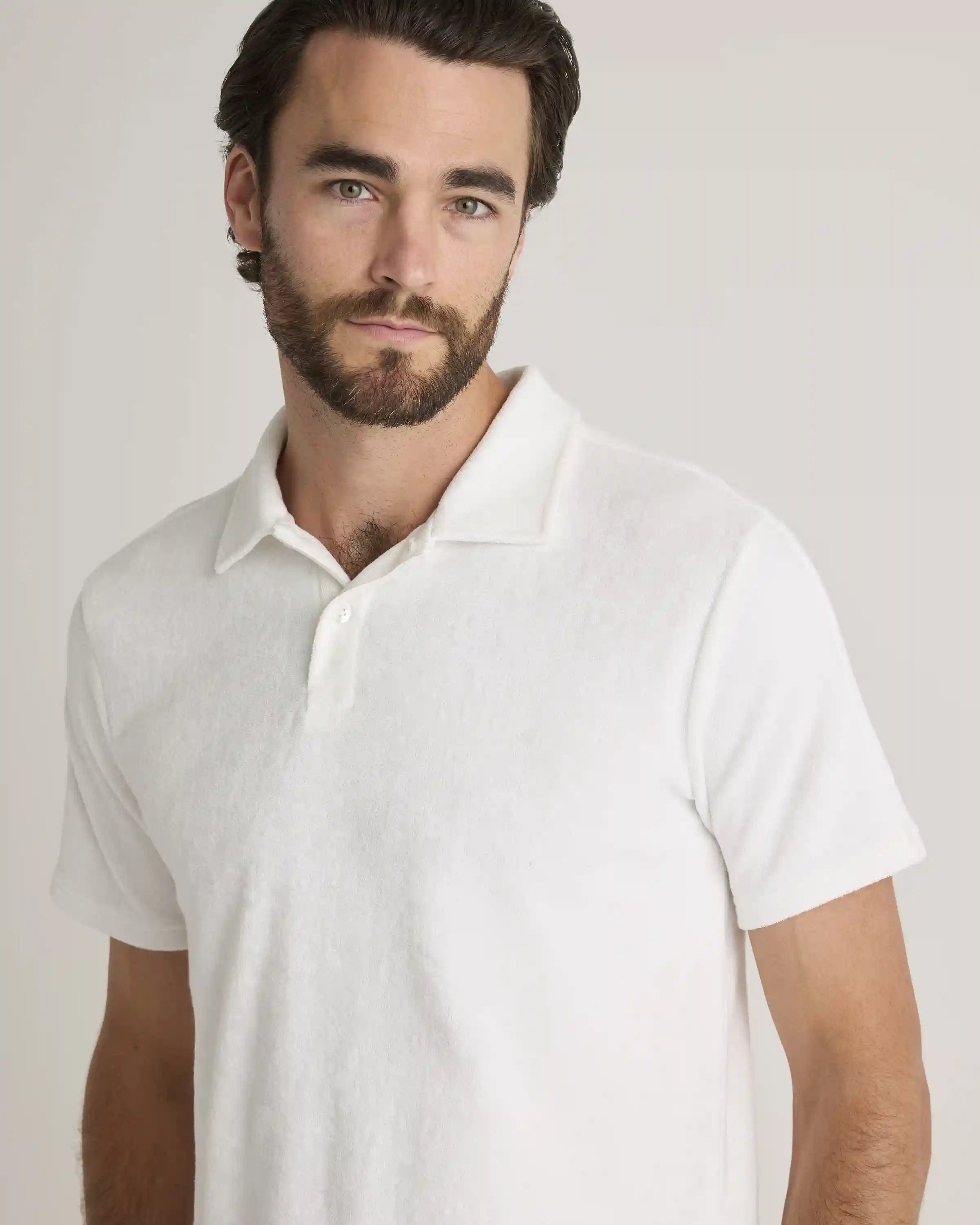 100% Organic Cotton Terry Towel Polo