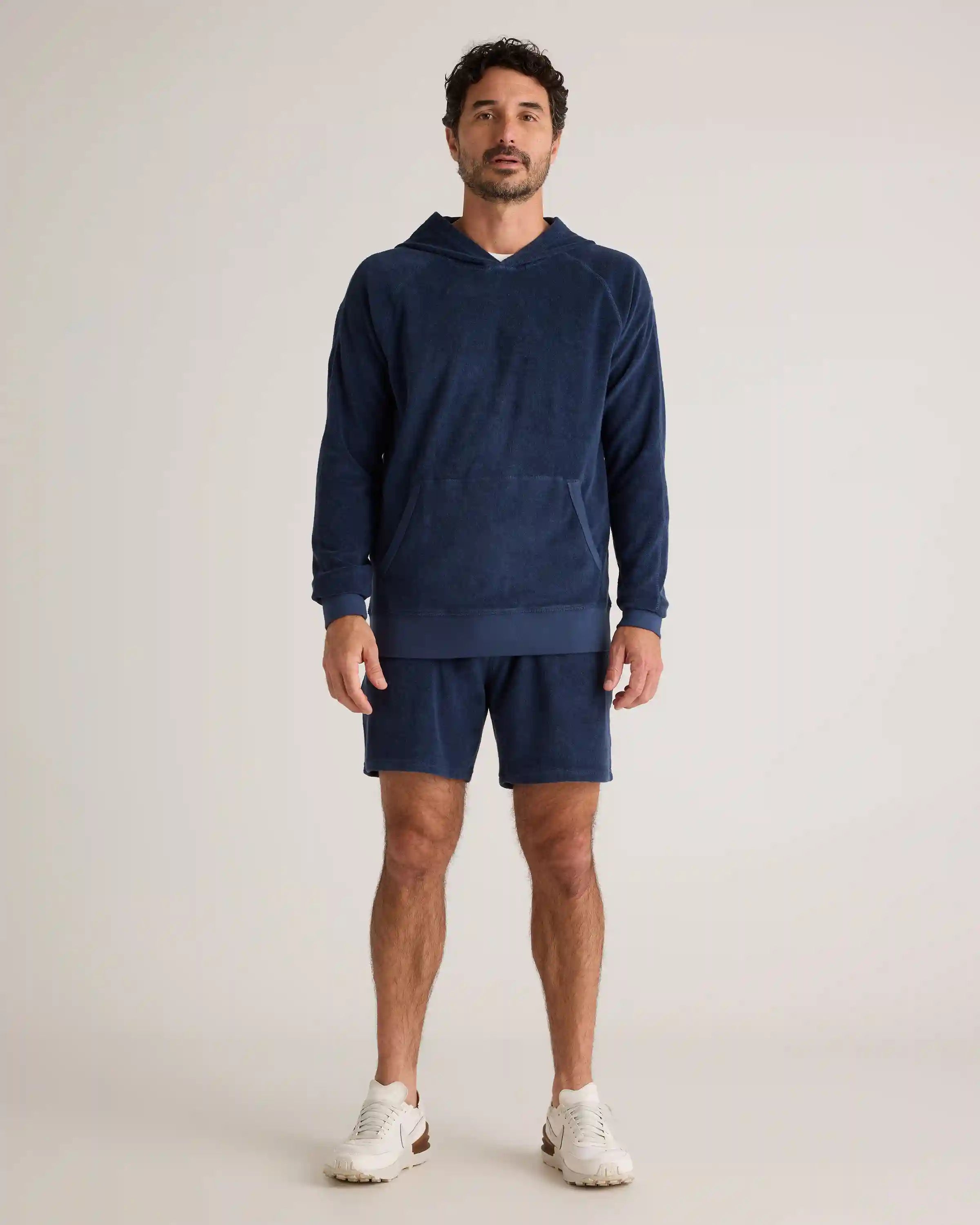 100% Organic Cotton Terry Towel Pullover Hoodie
