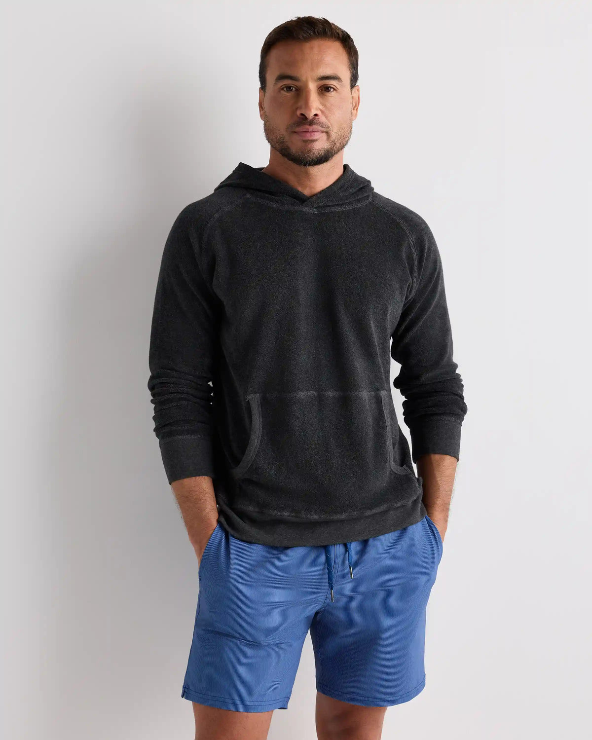 100% Organic Cotton Terry Towel Pullover Hoodie