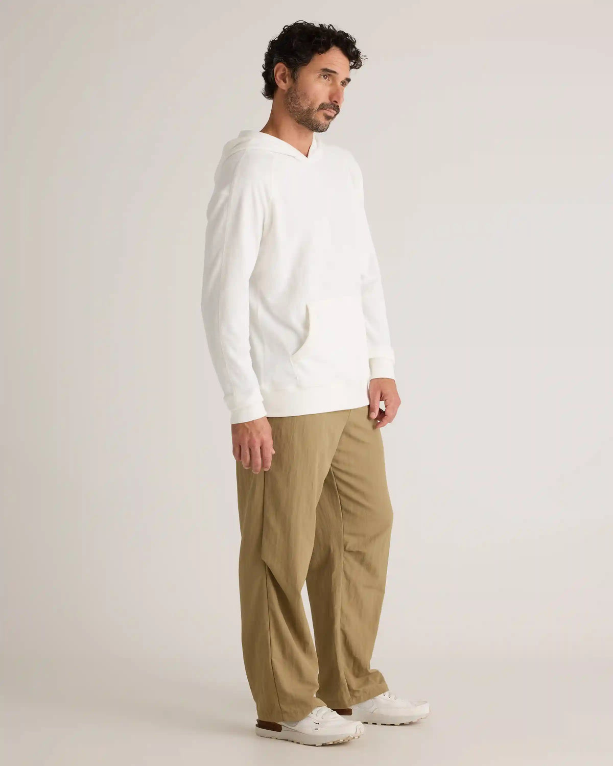 100% Organic Cotton Terry Towel Pullover Hoodie