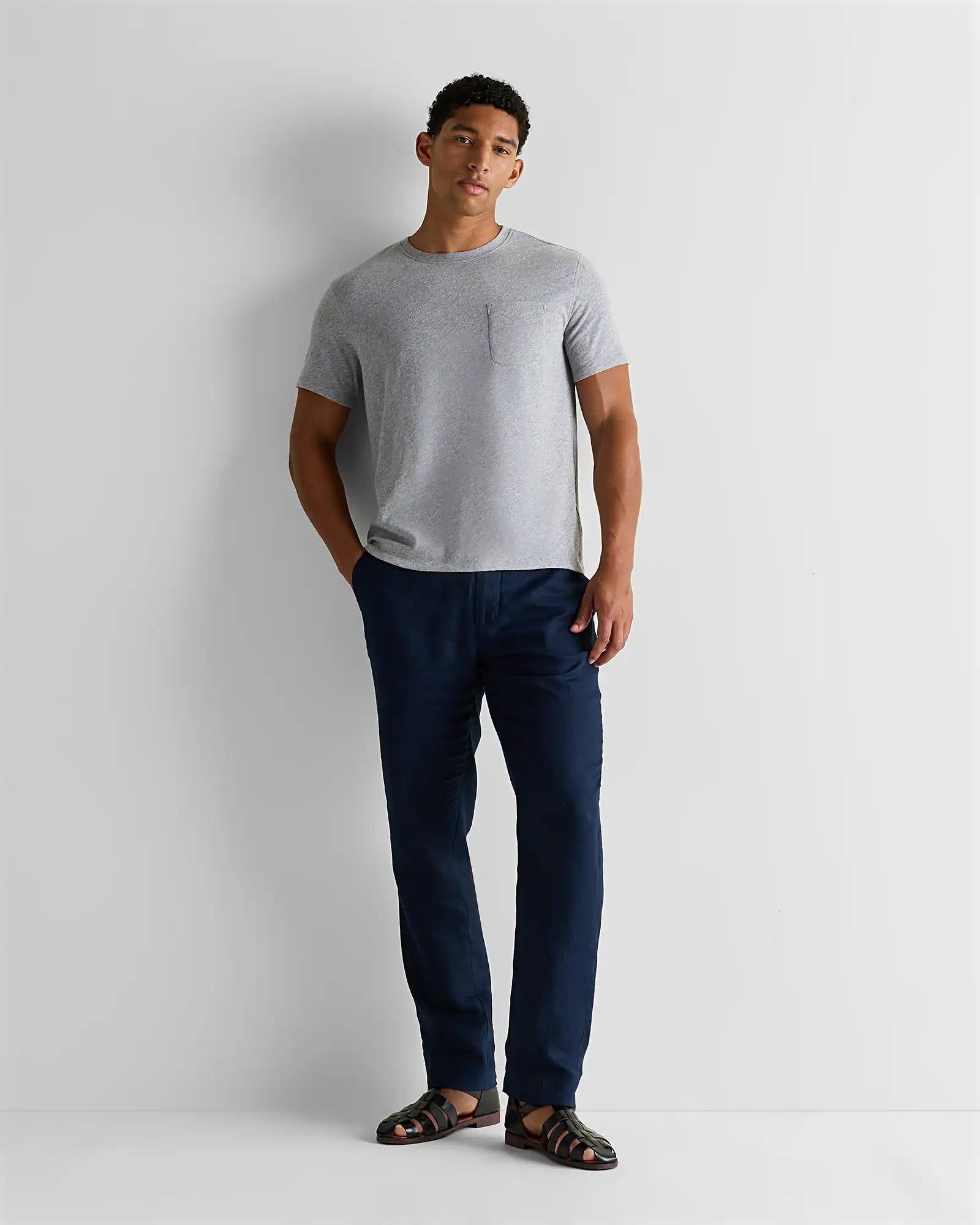 100% Organic Cotton Slub Pocket Tee