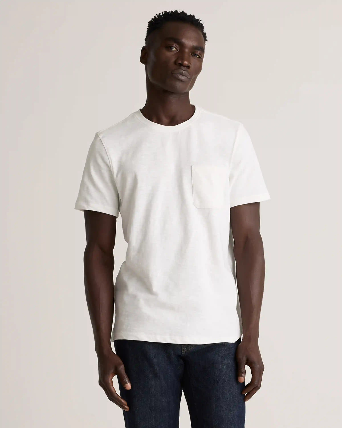 100% Organic Cotton Slub Pocket Tee