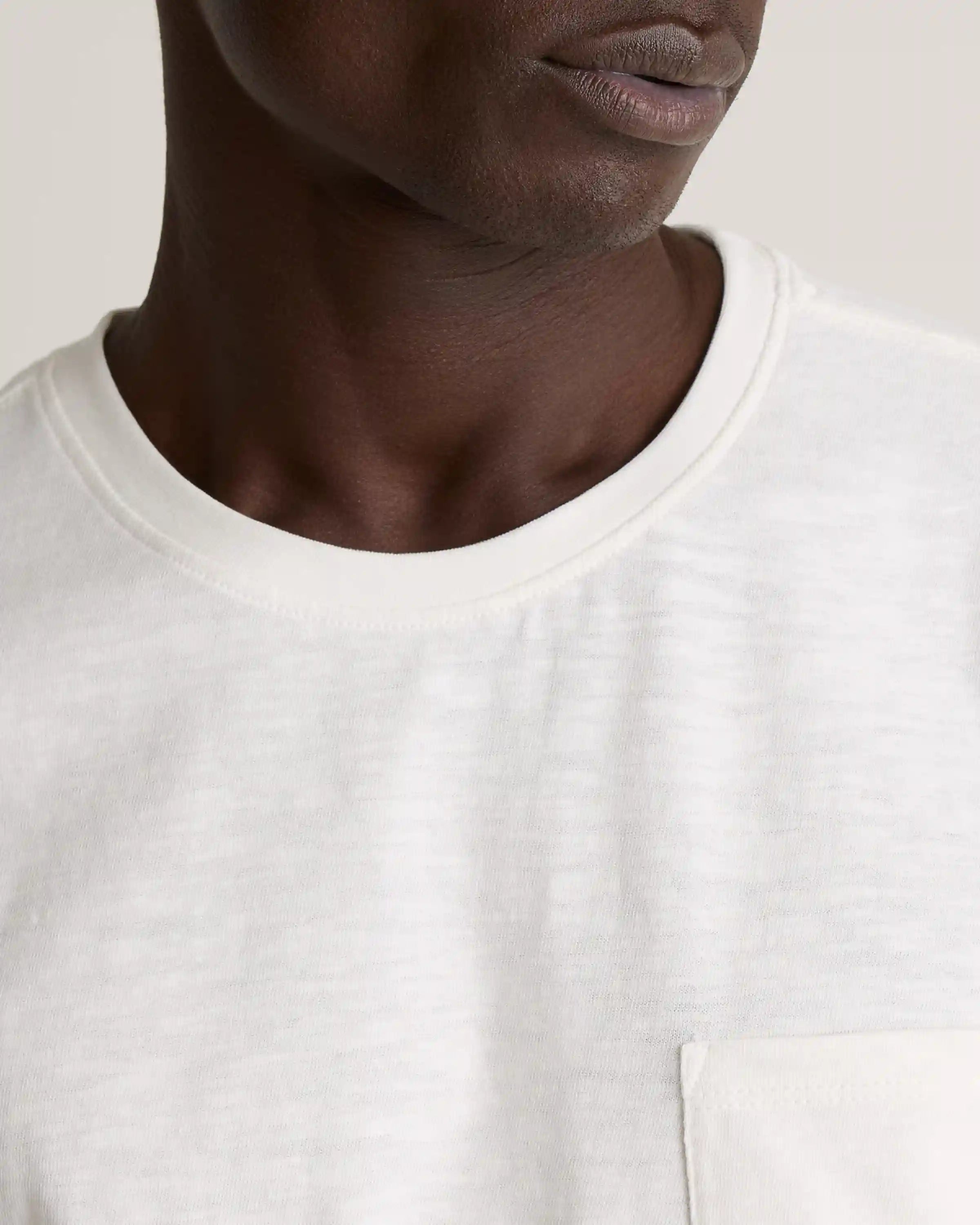 100% Organic Cotton Slub Pocket Tee