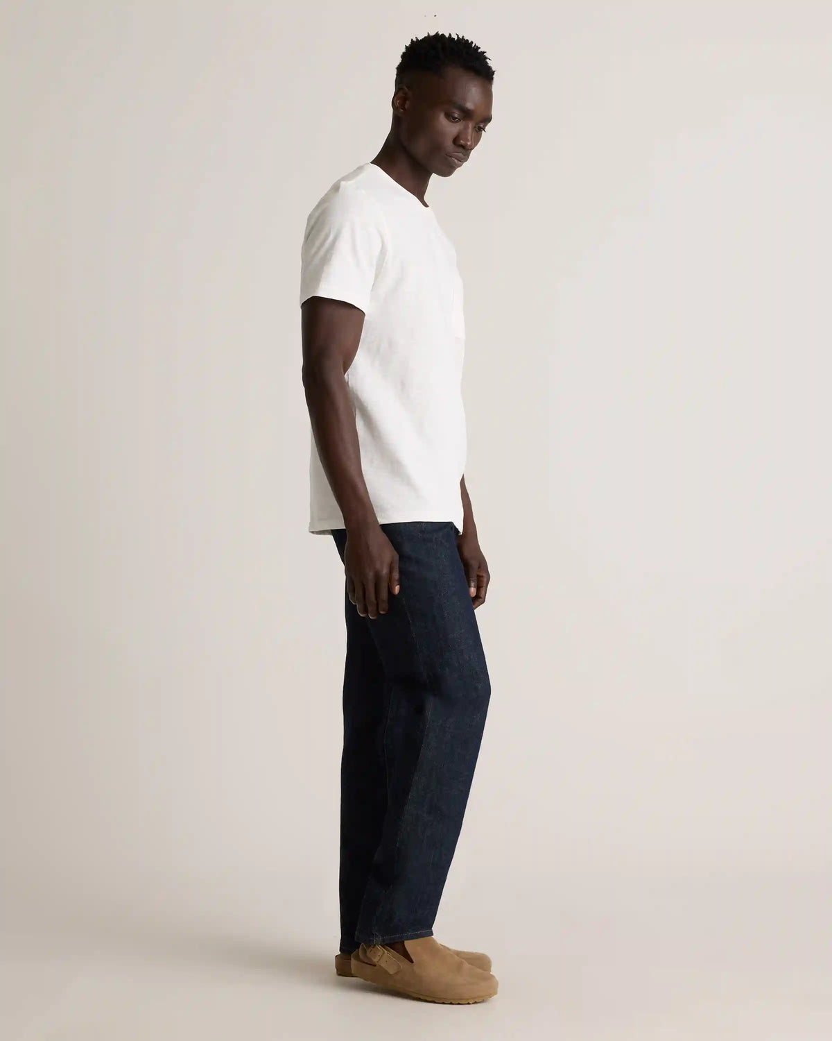 100% Organic Cotton Slub Pocket Tee