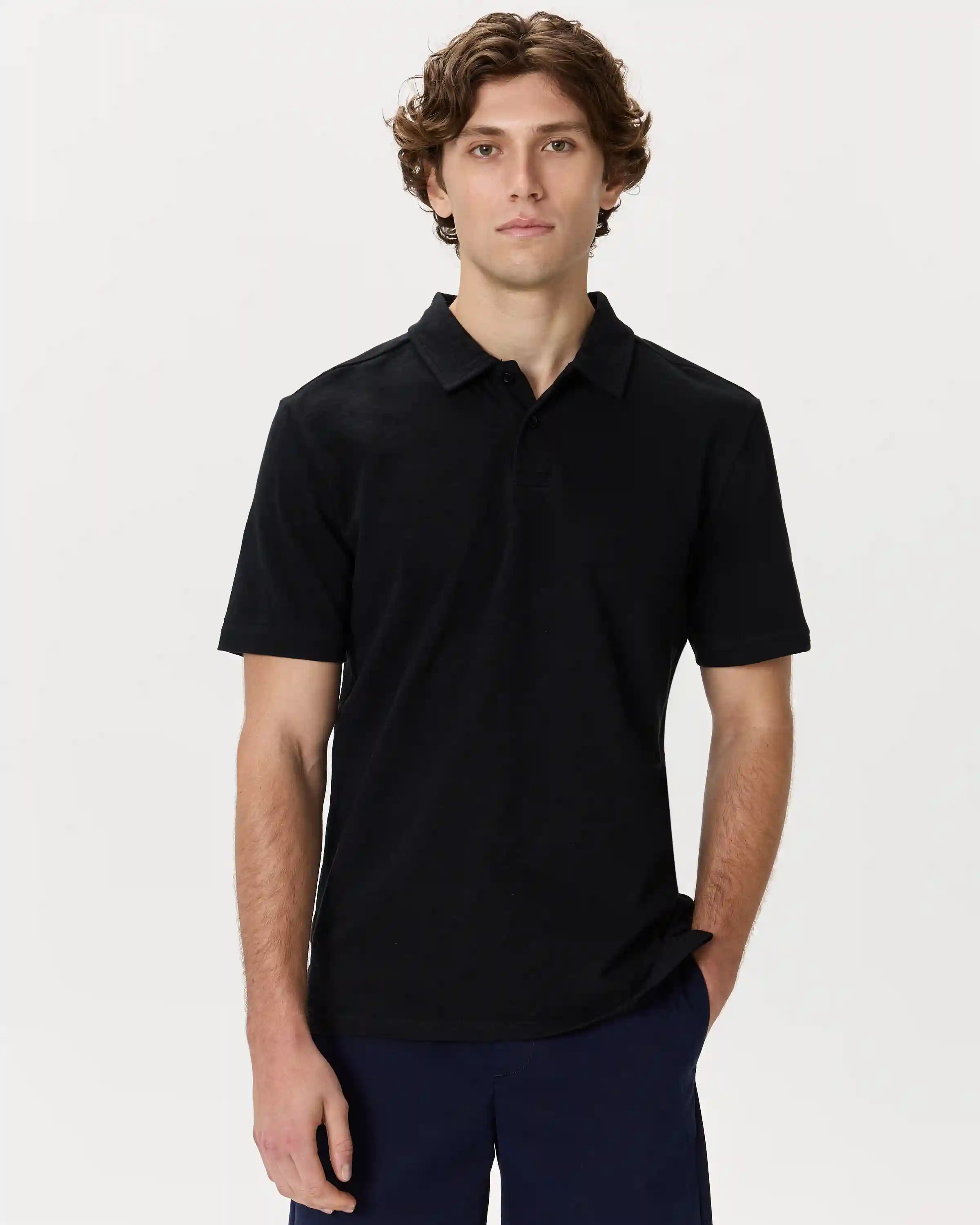 100% Organic Cotton Slub Polo