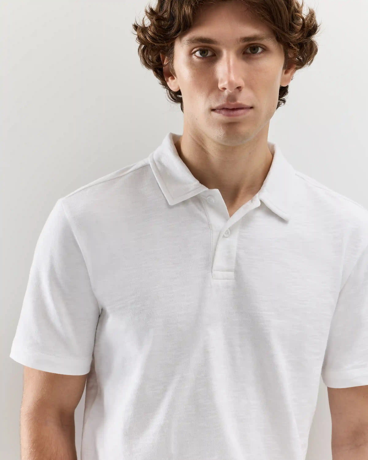 100% Organic Cotton Slub Polo