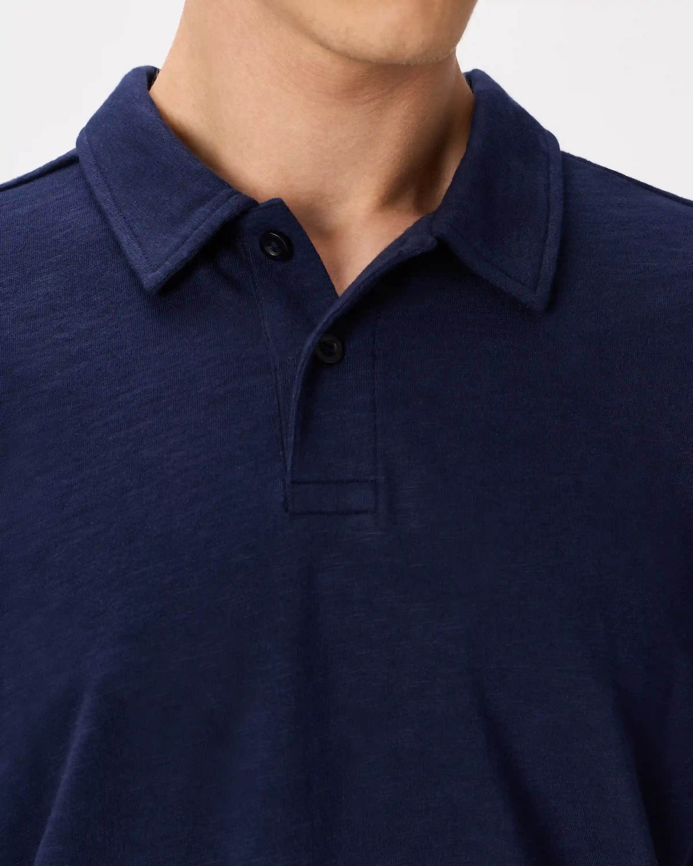 100% Organic Cotton Slub Polo