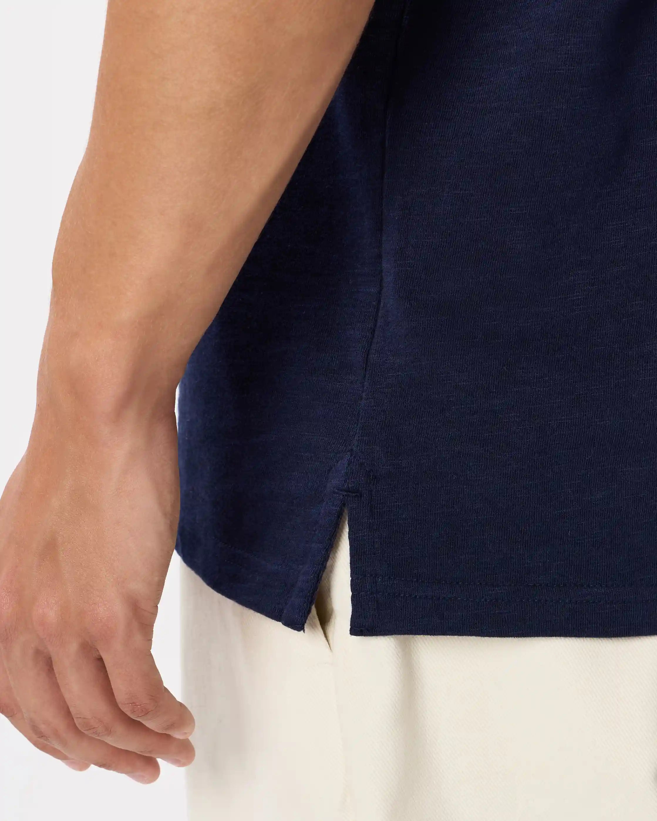 100% Organic Cotton Slub Polo
