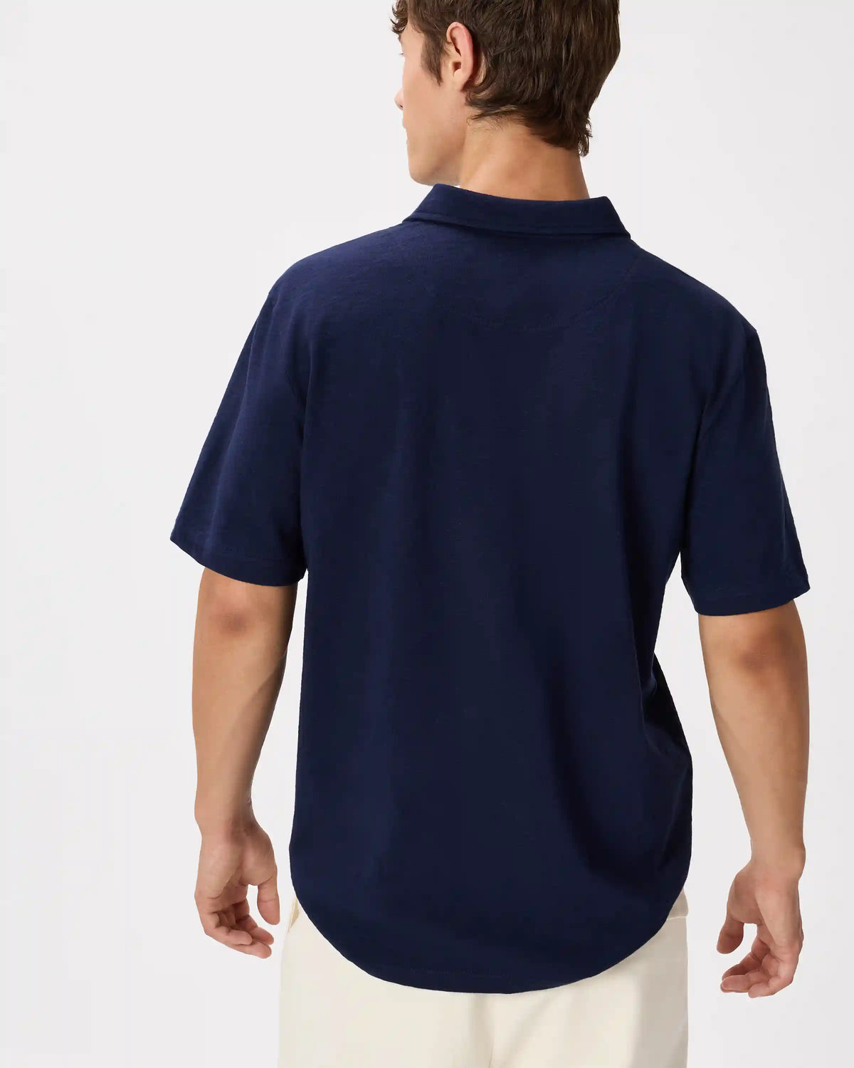 100% Organic Cotton Slub Polo