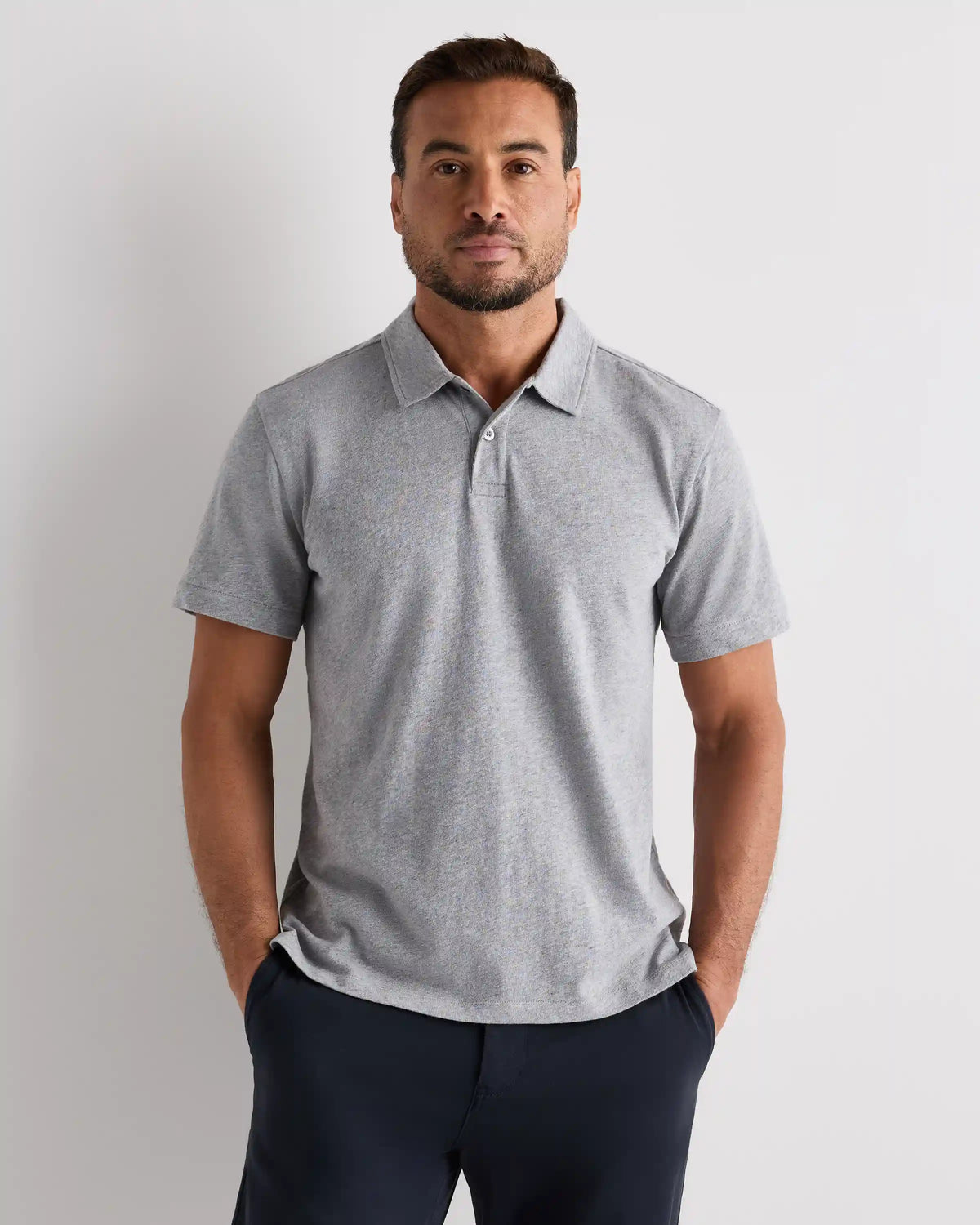 100% Organic Cotton Slub Polo