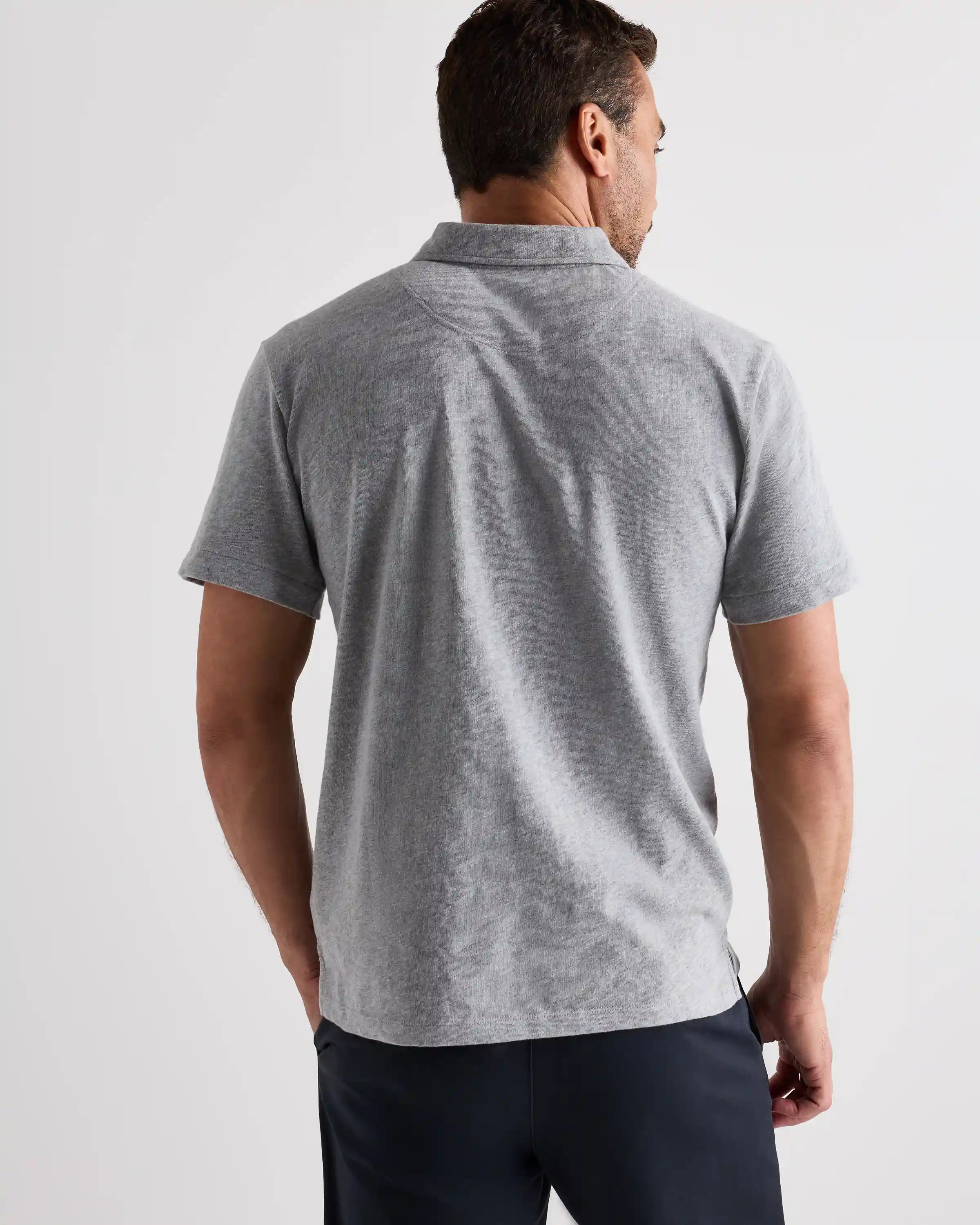 100% Organic Cotton Slub Polo