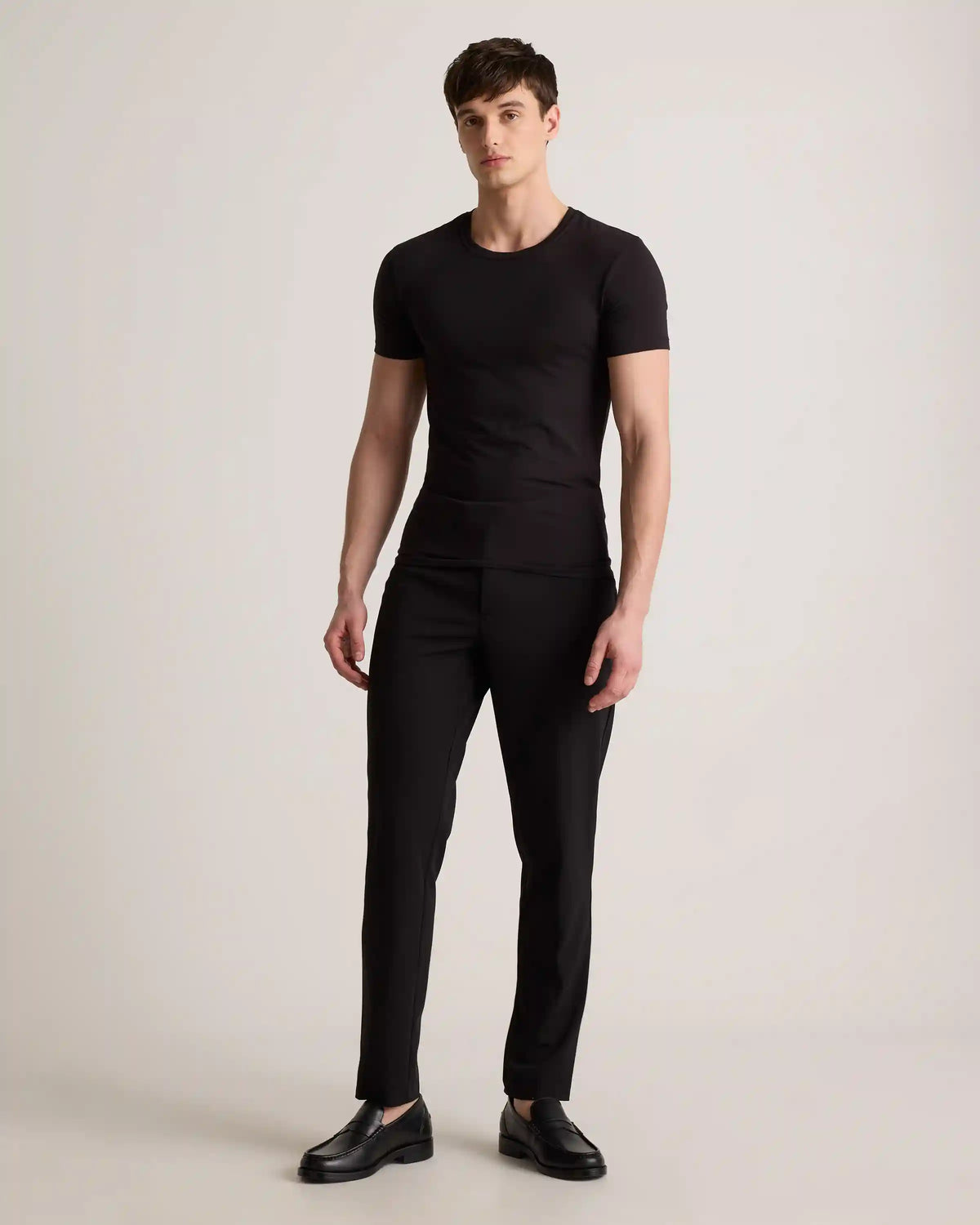 Soft Stretch Crewneck Undershirt (3-Pack)
