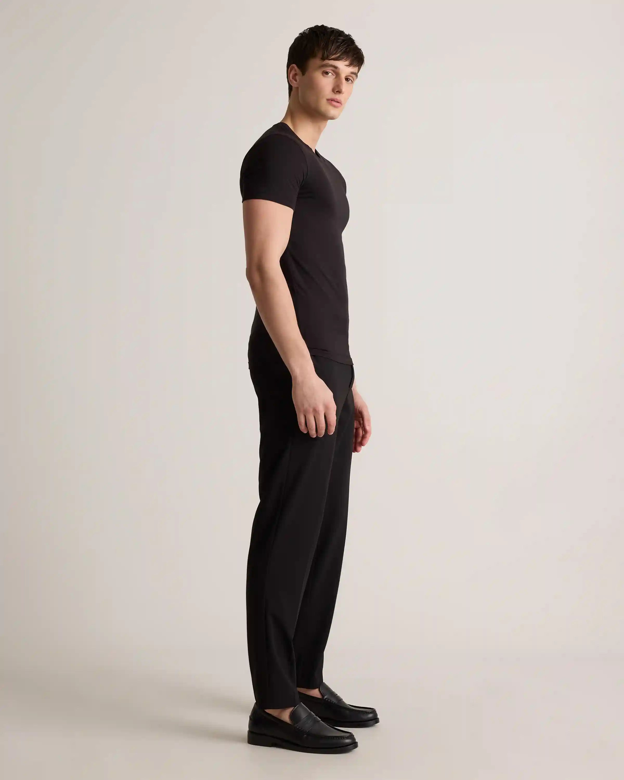 Soft Stretch Crewneck Undershirt (3-Pack)