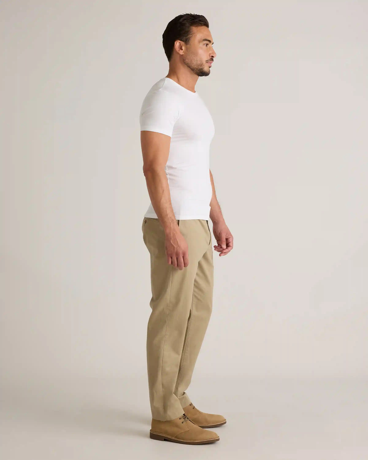 Soft Stretch Crewneck Undershirt (3-Pack)