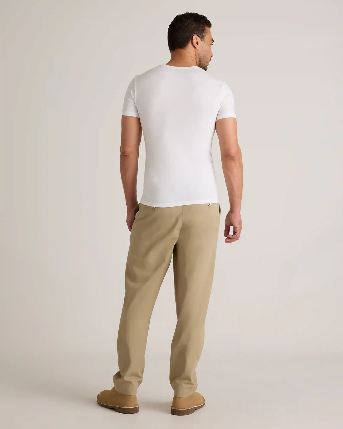 Soft Stretch Crewneck Undershirt (3-Pack)