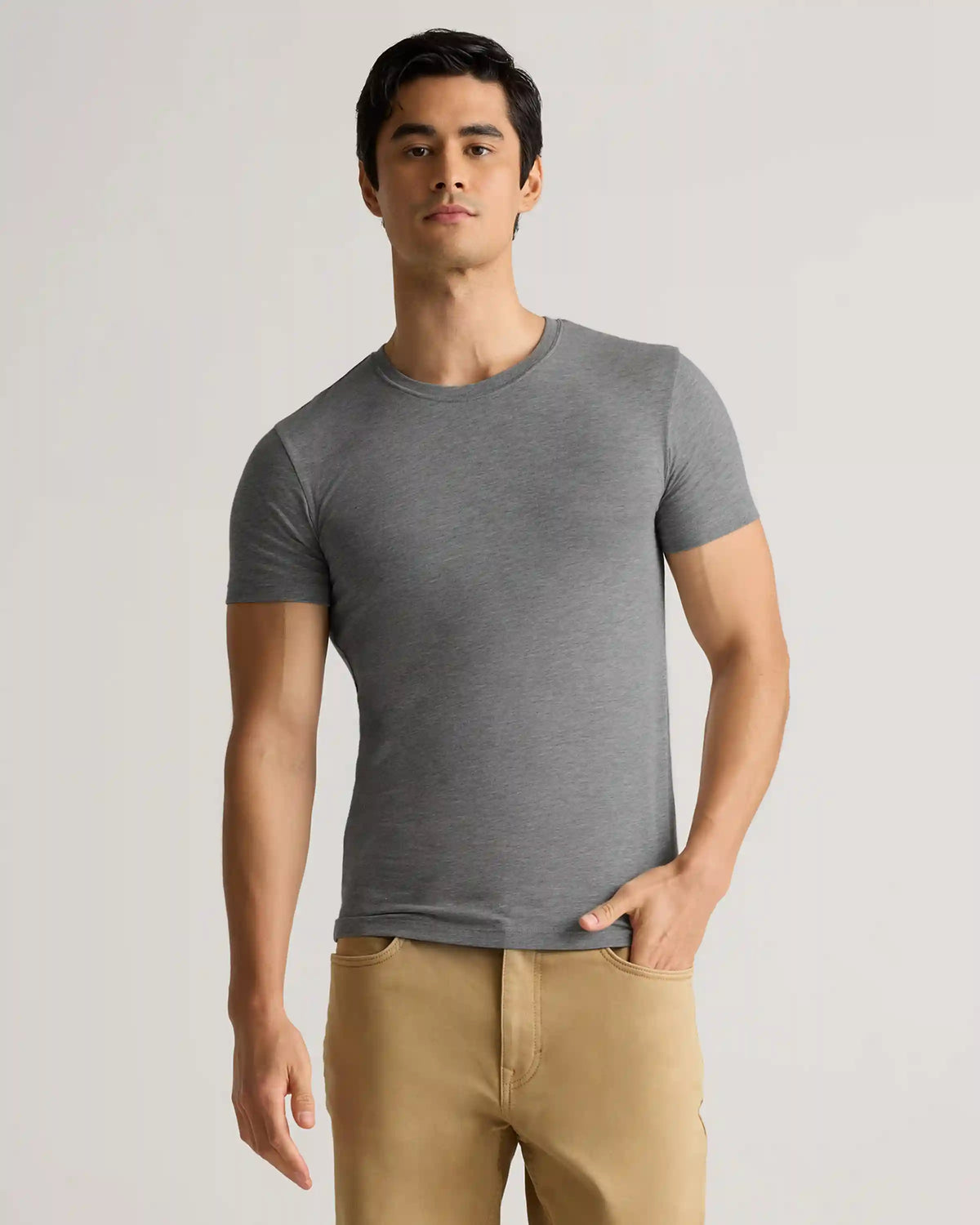 Soft Stretch Crewneck Undershirt (3-Pack)