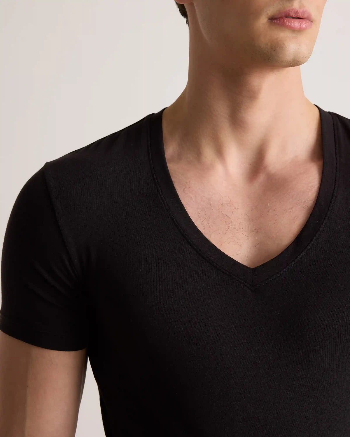Soft Stretch V-Neck Undershirt (3-Pack)