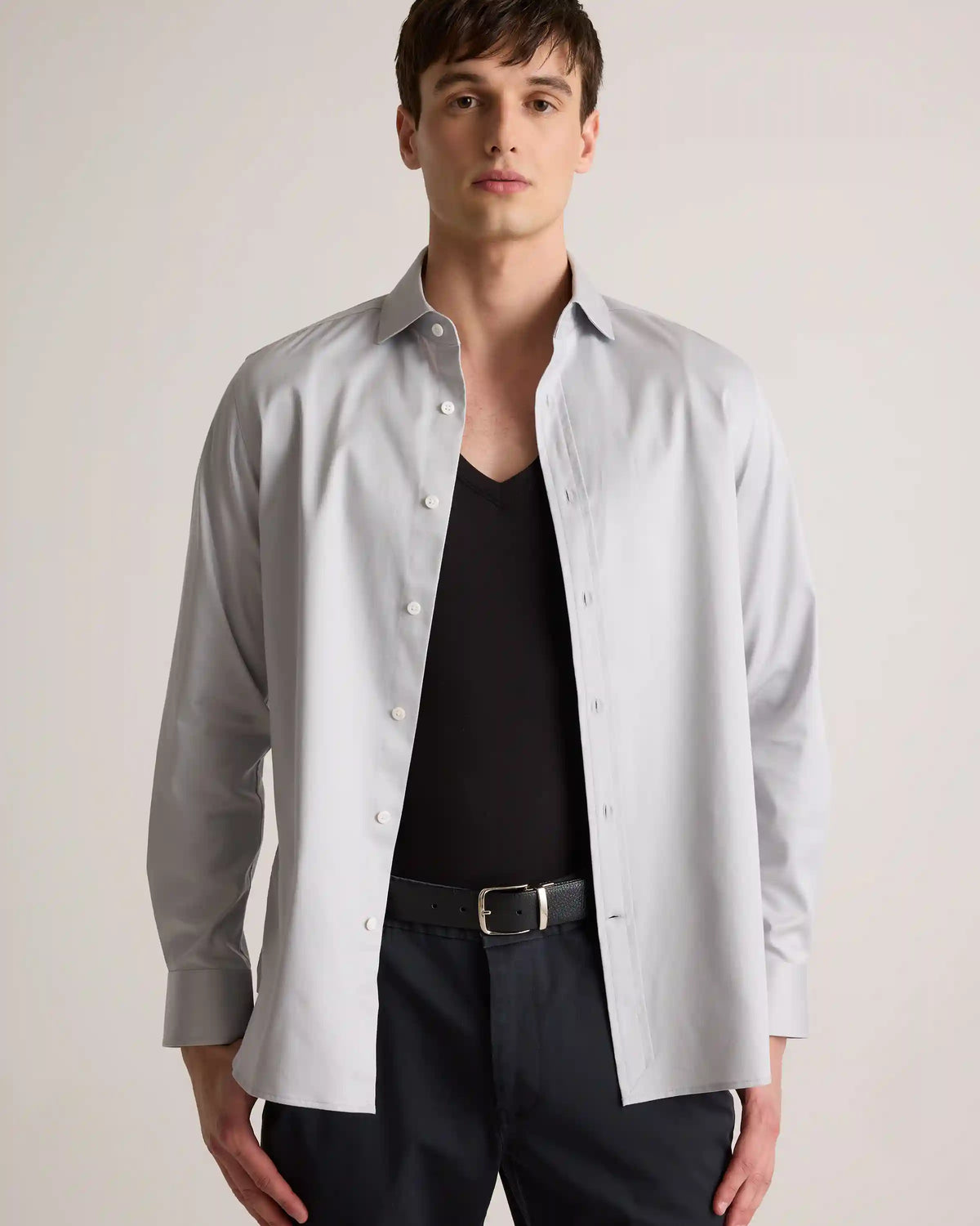 Soft Stretch V-Neck Undershirt (3-Pack)