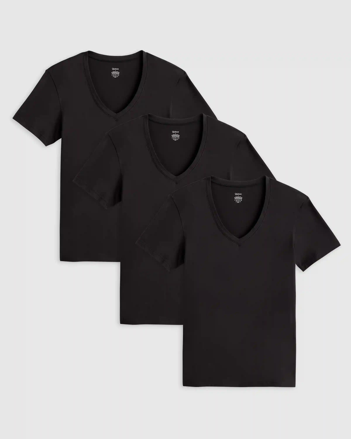Soft Stretch V-Neck Undershirt (3-Pack)