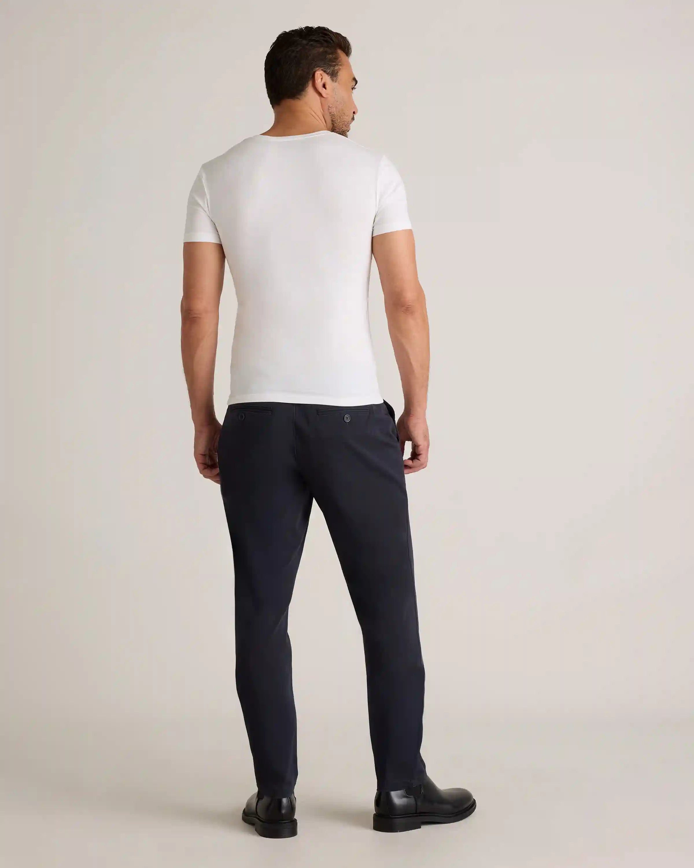 Soft Stretch V-Neck Undershirt (3-Pack)