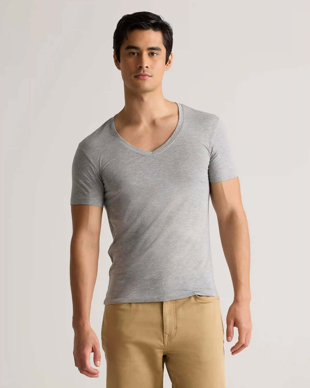 Soft Stretch V-Neck Undershirt (3-Pack)