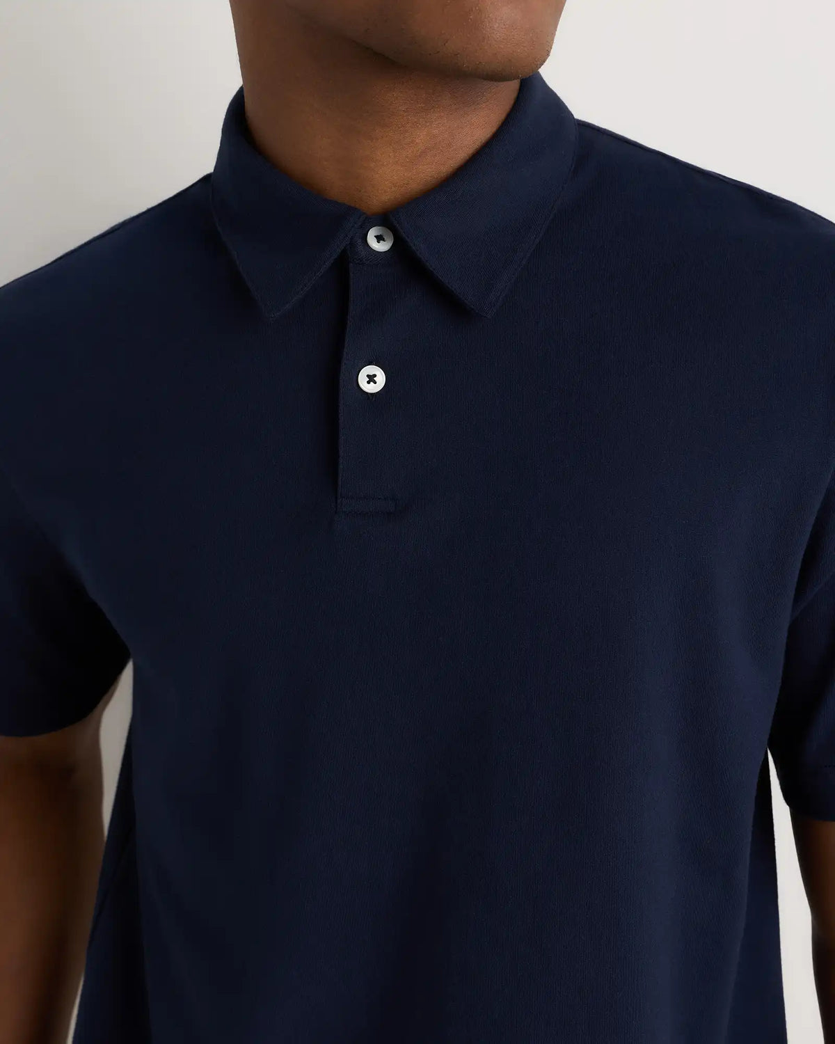 100% Organic Sueded Jersey Polo