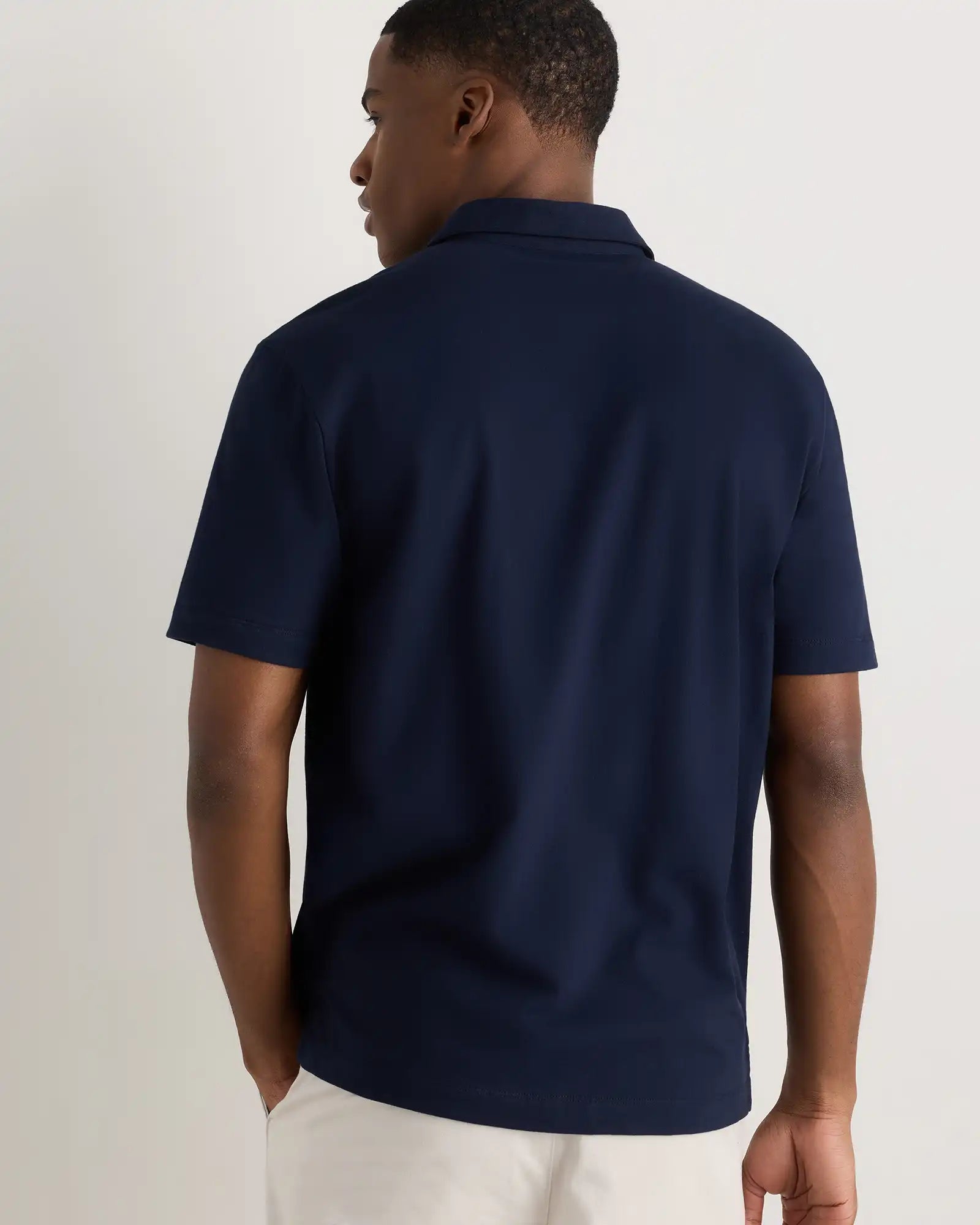 100% Organic Sueded Jersey Polo