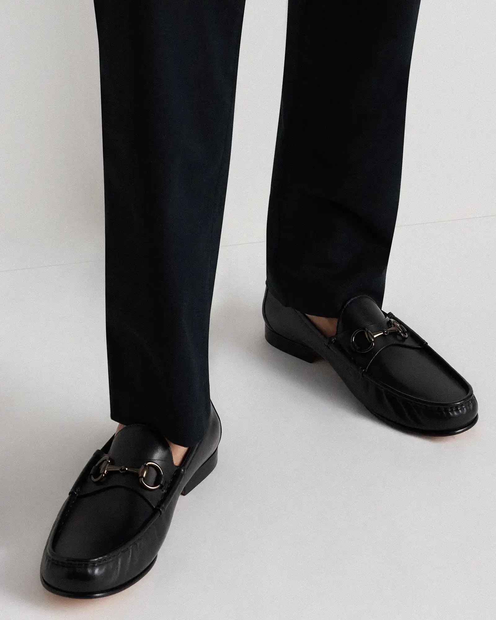 Calfskin Leather Horsebit Loafer