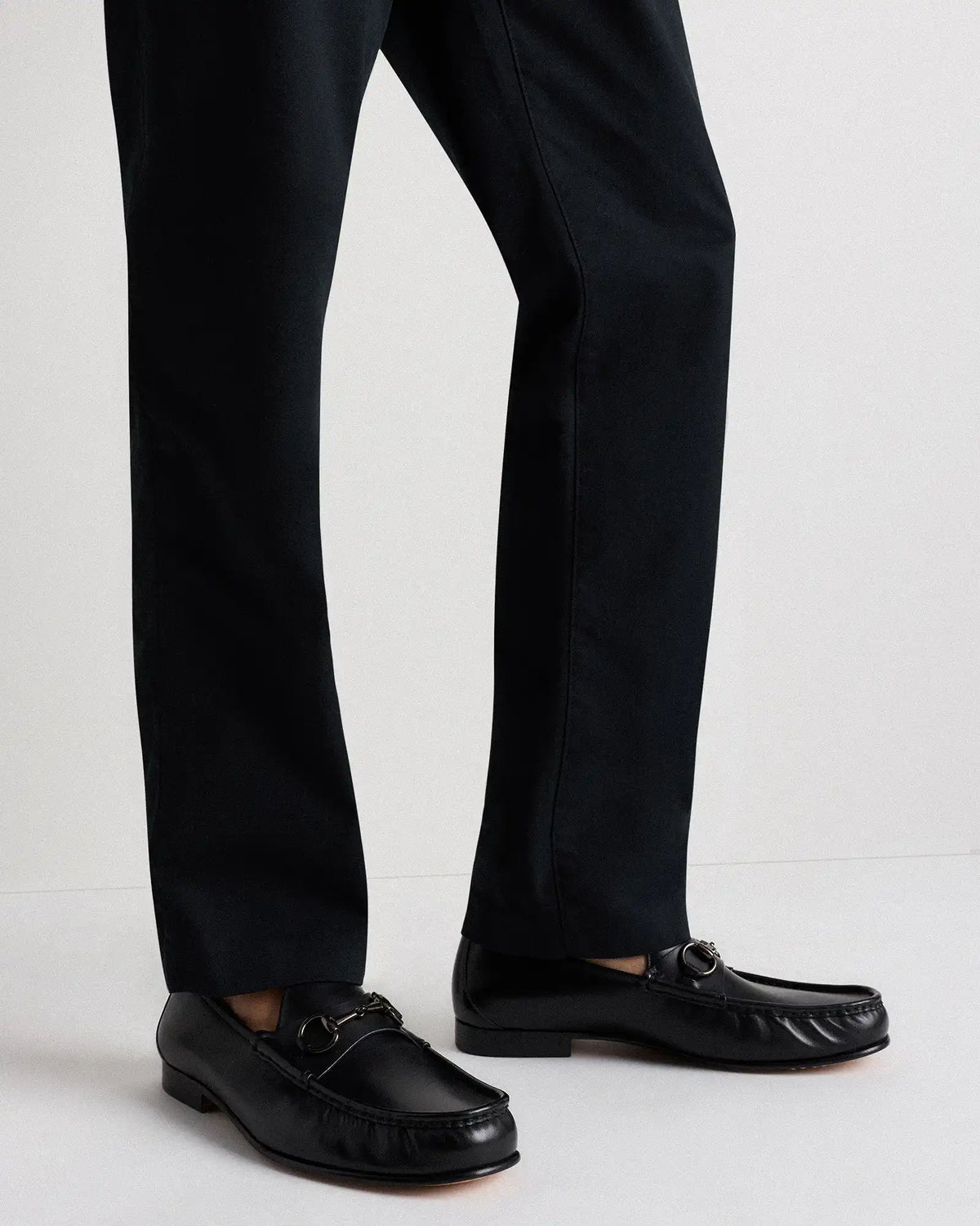 Calfskin Leather Horsebit Loafer